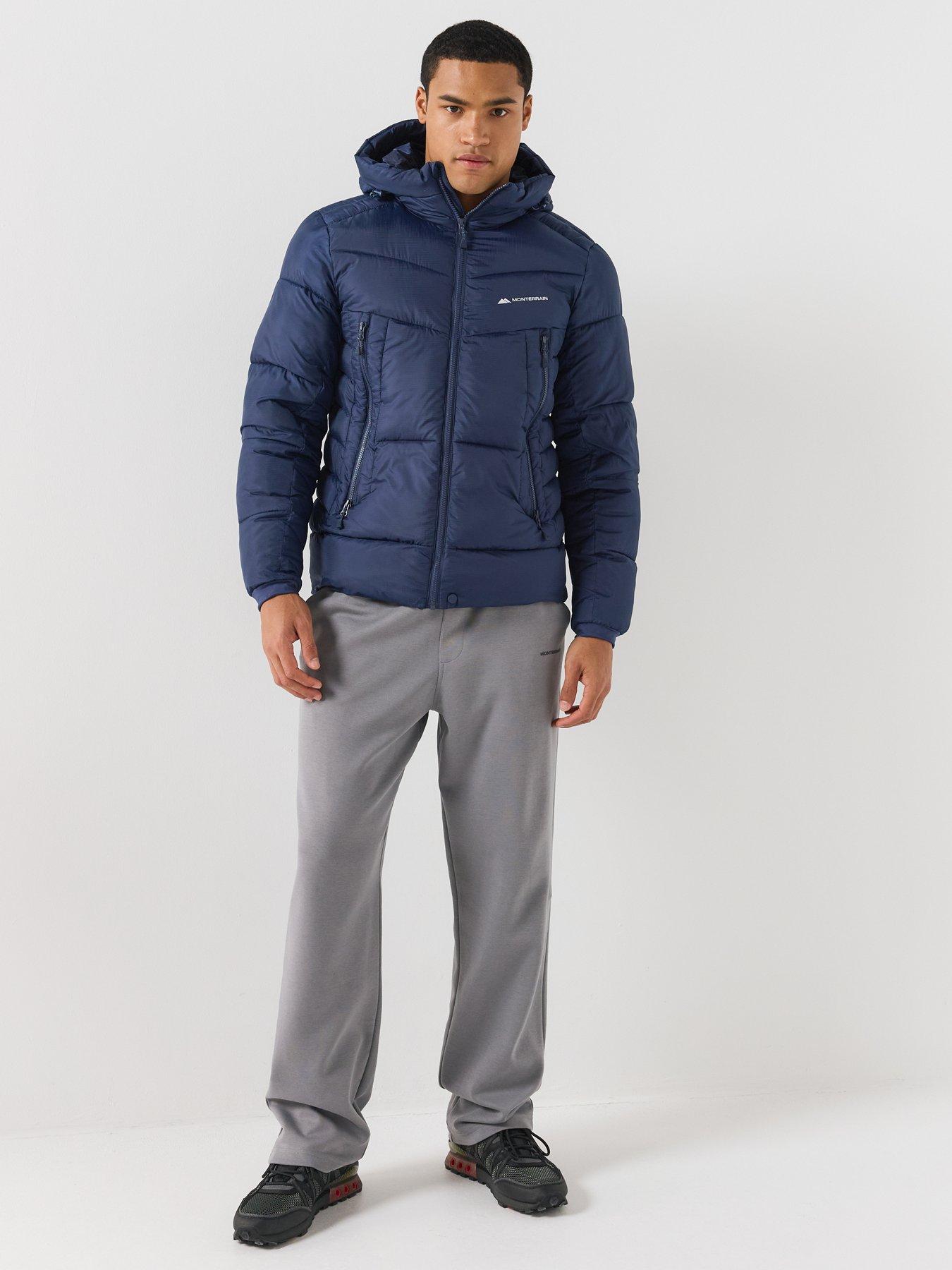Image 3 of 6 of Monterrain Mens Blanc 2.0 Puffer Jacket - Grey