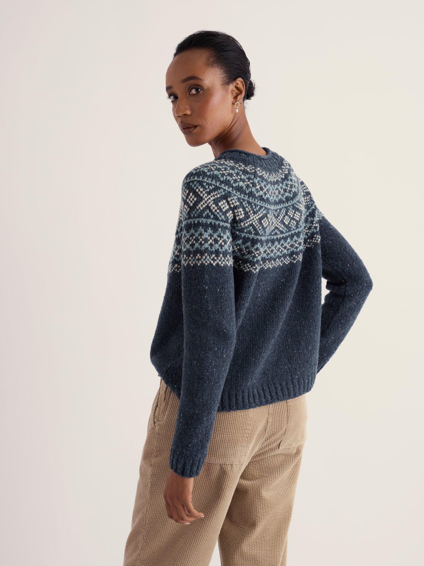 Image 2 of 5 of Seasalt Cornwall Womens Port Kinnis Merino Jumper - Navy
