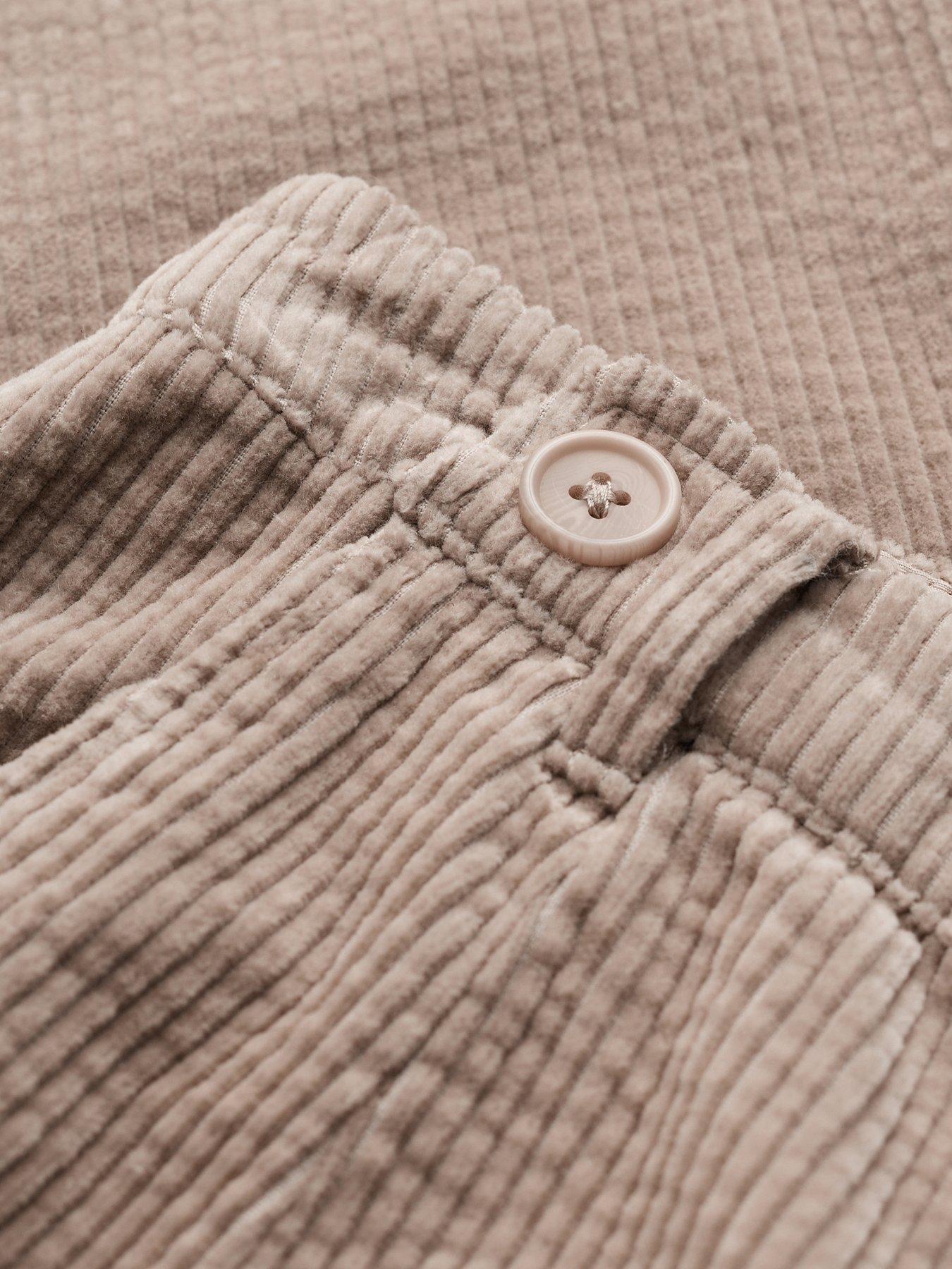 Image 5 of 5 of Seasalt Cornwall Womens Straight Leg Cord Trousers - Beige