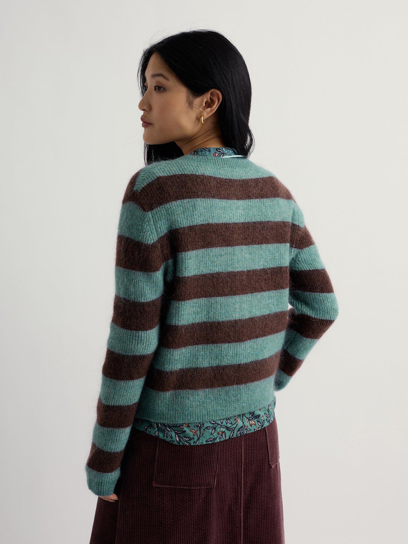 Image 2 of 5 of Seasalt Cornwall Burnished Light Knitted Cardigan - Multi