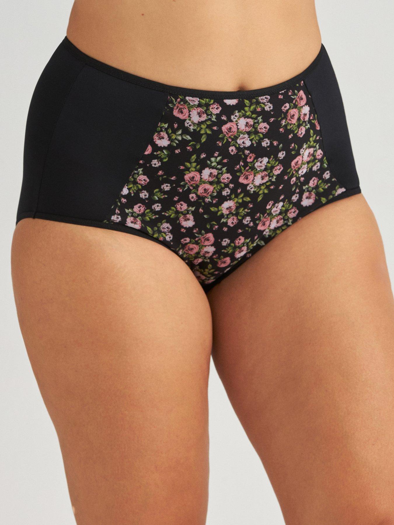 Image 1 of 3 of Miss Mary of Sweden Belle Maxi Panty - Black