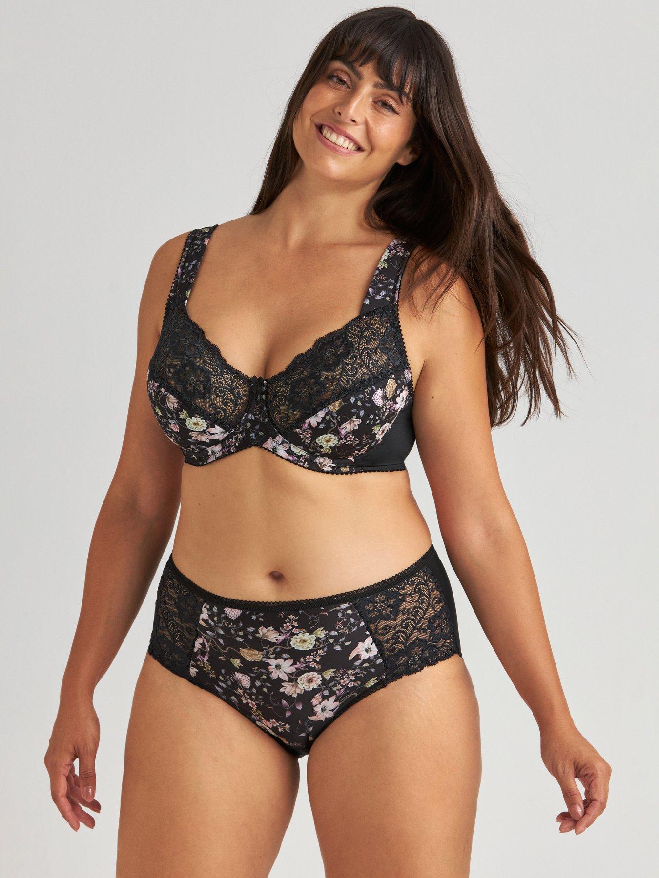 Image 3 of 3 of Miss Mary of Sweden Belle Maxi Panty - Black