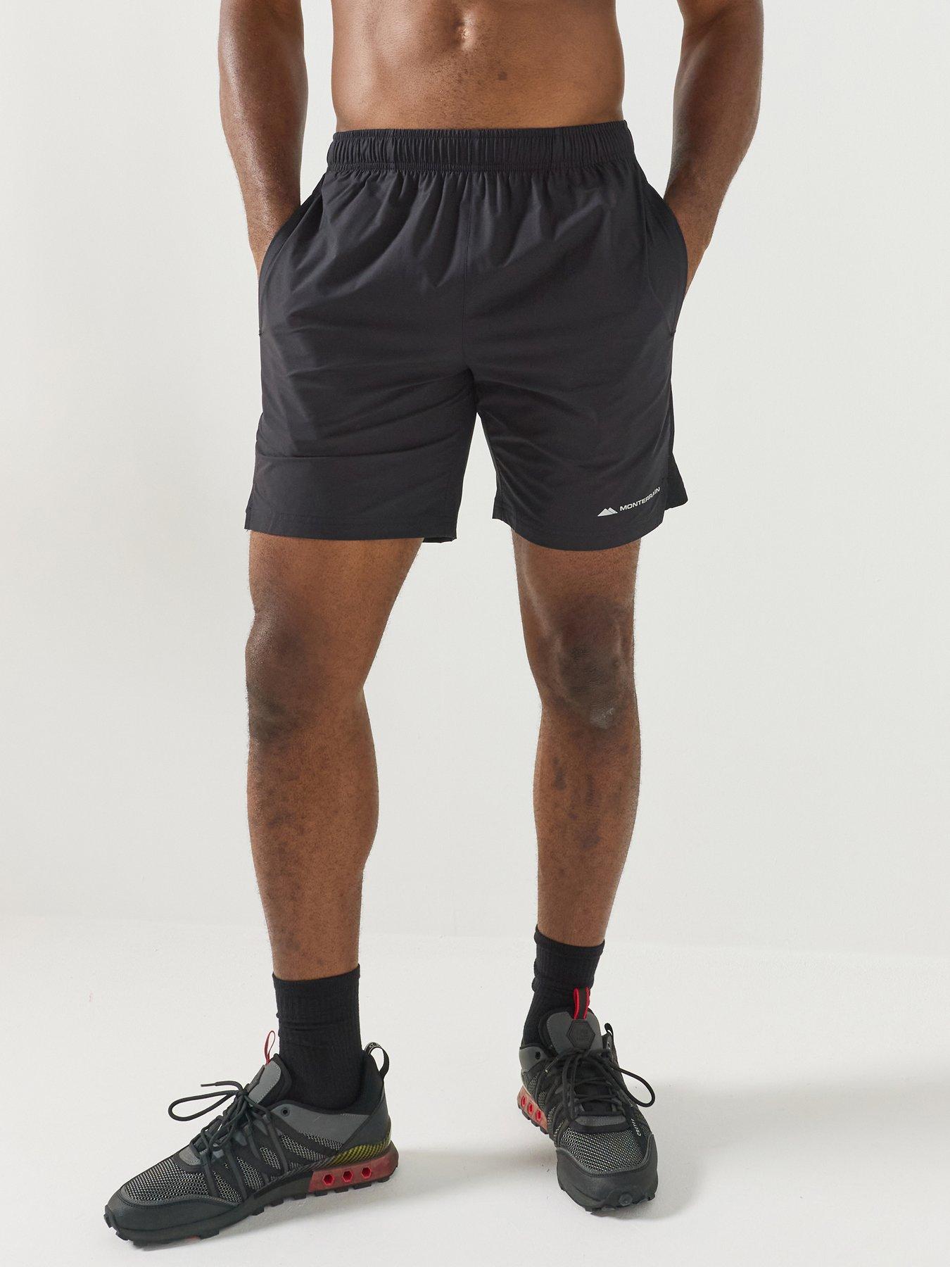 Image 1 of 5 of Monterrain Mens Rush 2.0 Woven Running Short - Black