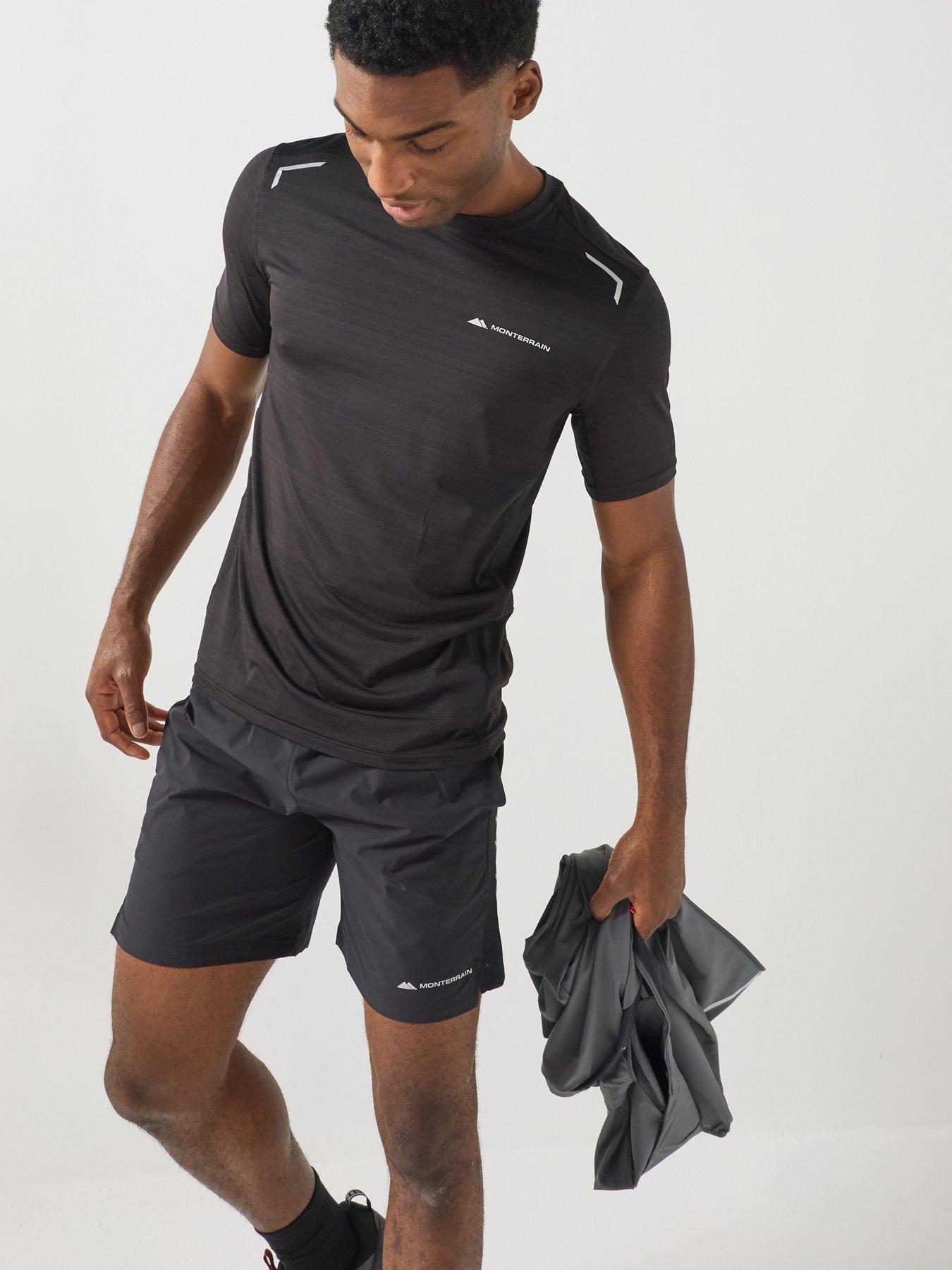Image 1 of 6 of Monterrain Mens Lyder 3.0 Space Dye Tee - Black