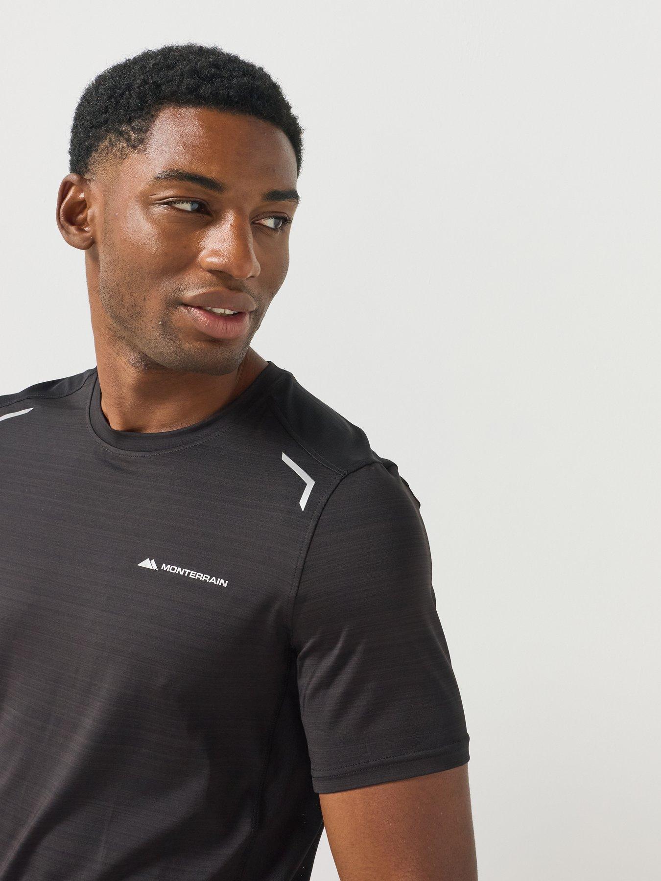 Image 5 of 6 of Monterrain Mens Lyder 3.0 Space Dye Tee - Black