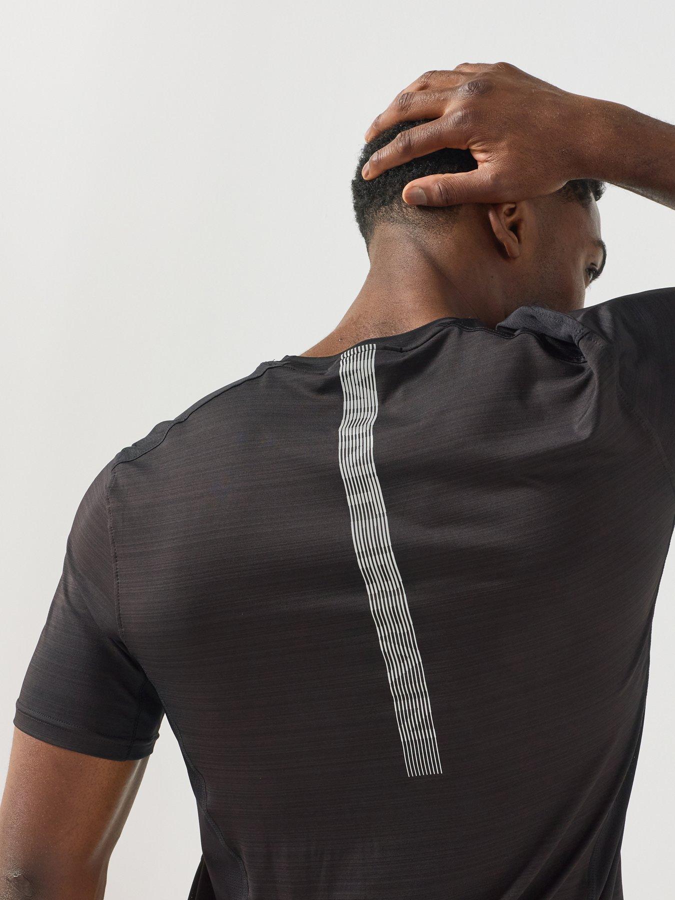 Image 6 of 6 of Monterrain Mens Lyder 3.0 Space Dye Tee - Black