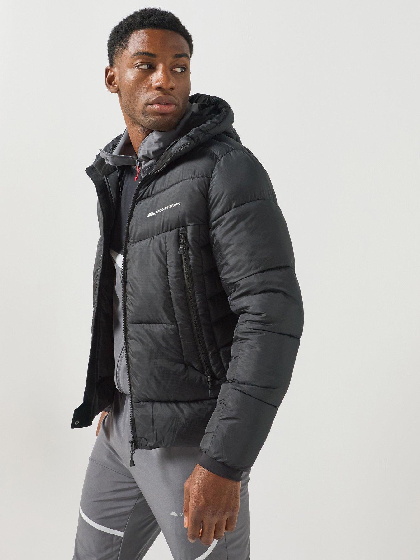 Image 1 of 6 of Monterrain Mens Blanc 2.0 Puffer Jacket - Black