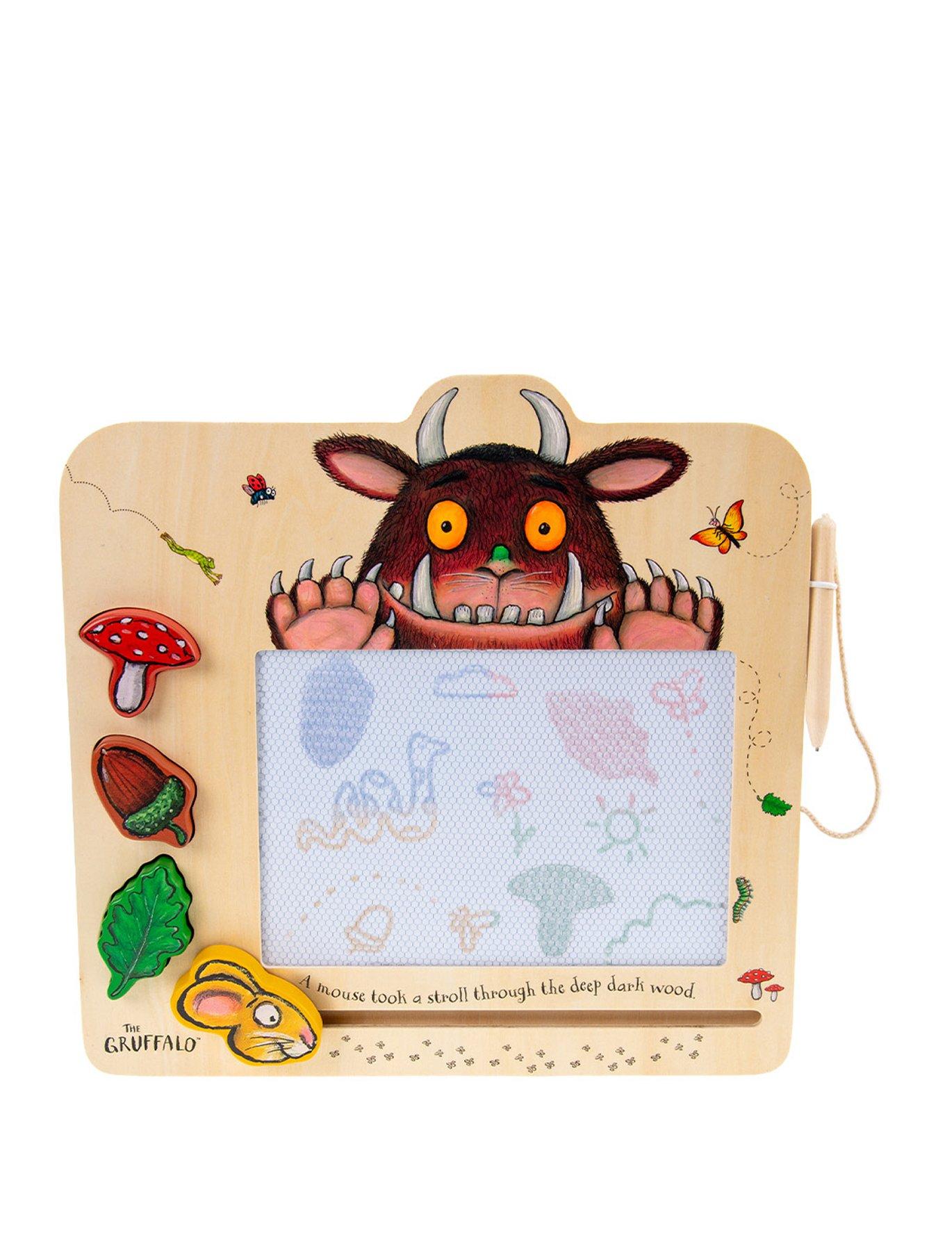 Image 1 of 5 of Gruffalo Magnetic Reusable Drawing Board
