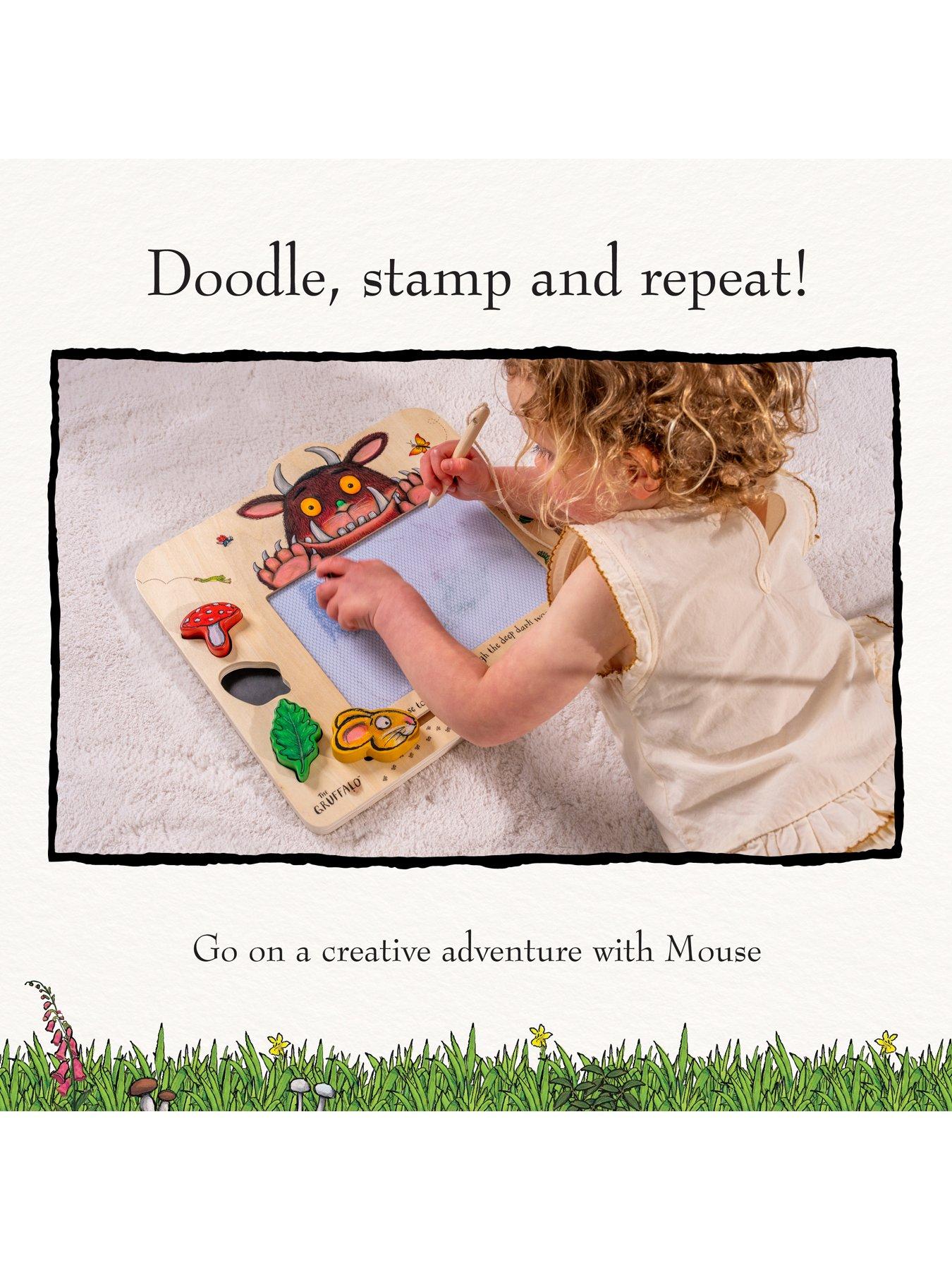 Image 2 of 5 of Gruffalo Magnetic Reusable Drawing Board