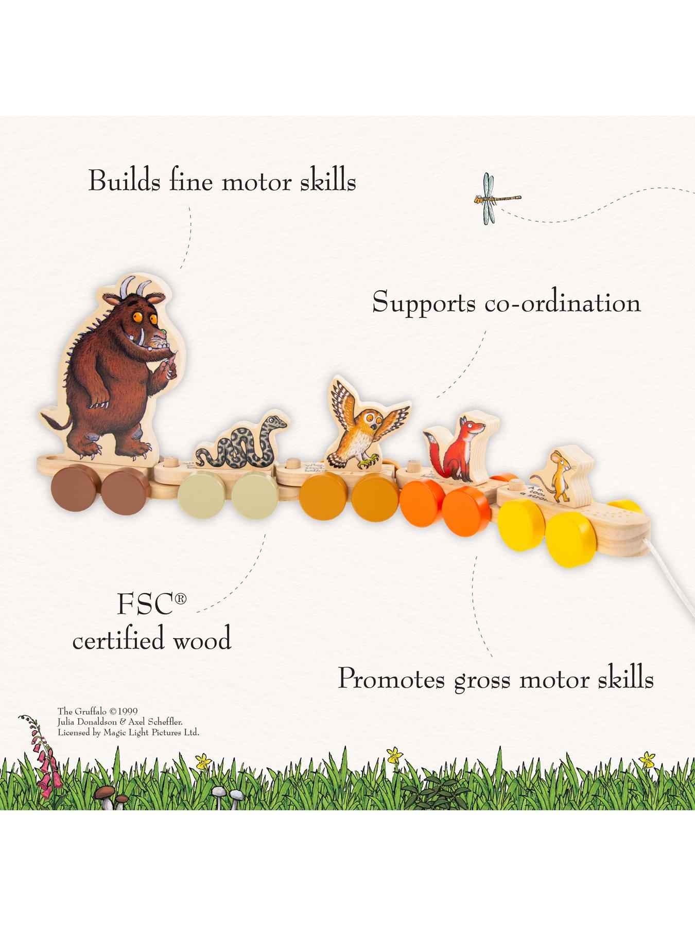 Image 4 of 4 of Gruffalo The Gruffalo Removable Characters Pull-Along Toy Set