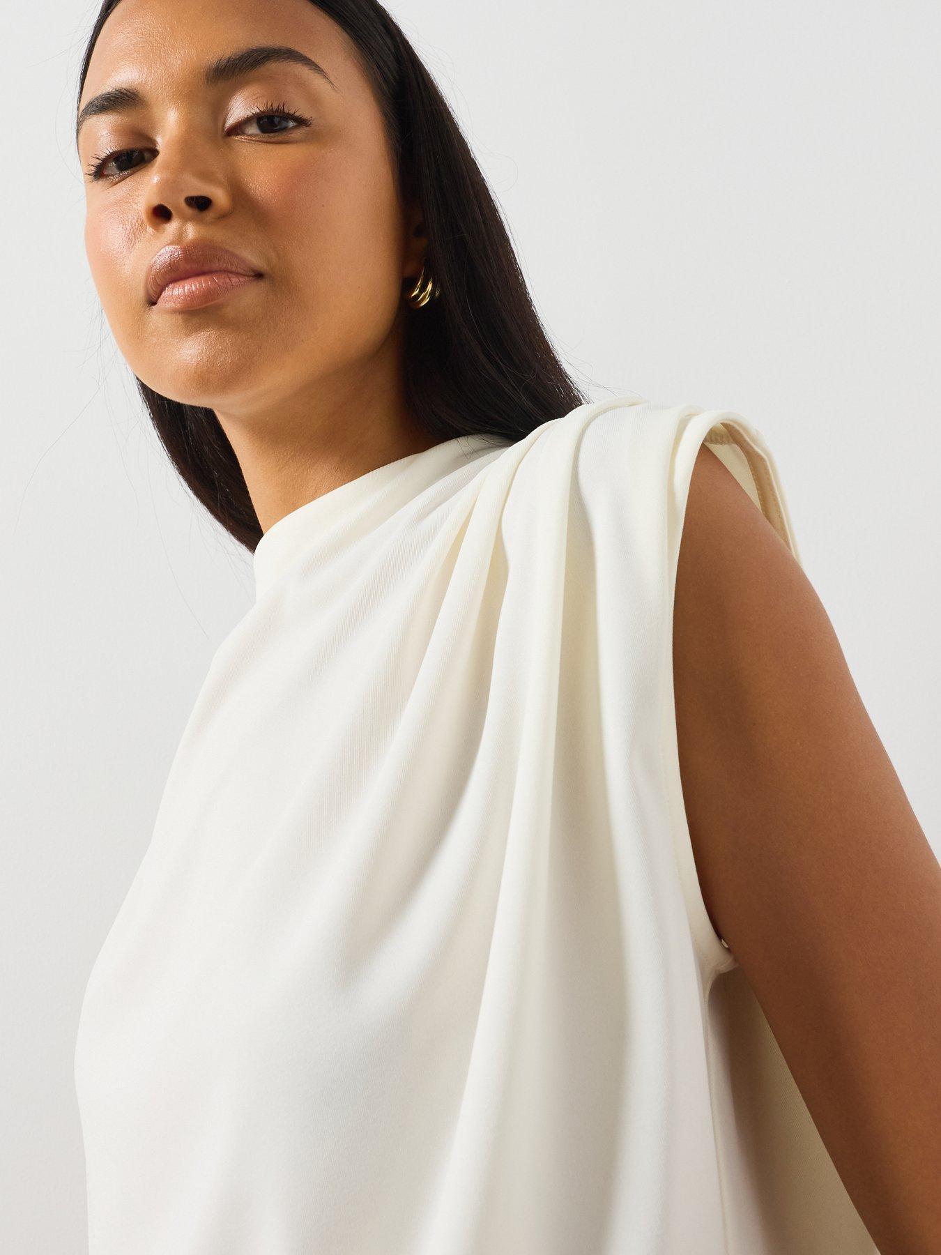 Image 4 of 5 of AllSaints Emerson Top - White