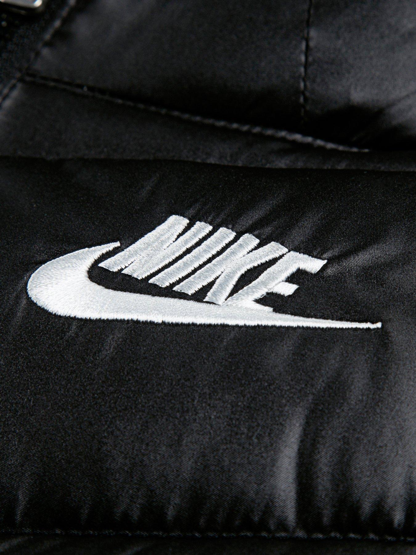 Image 4 of 5 of Nike Kids Adp Padded Hooded Puffer Jacket - Black
