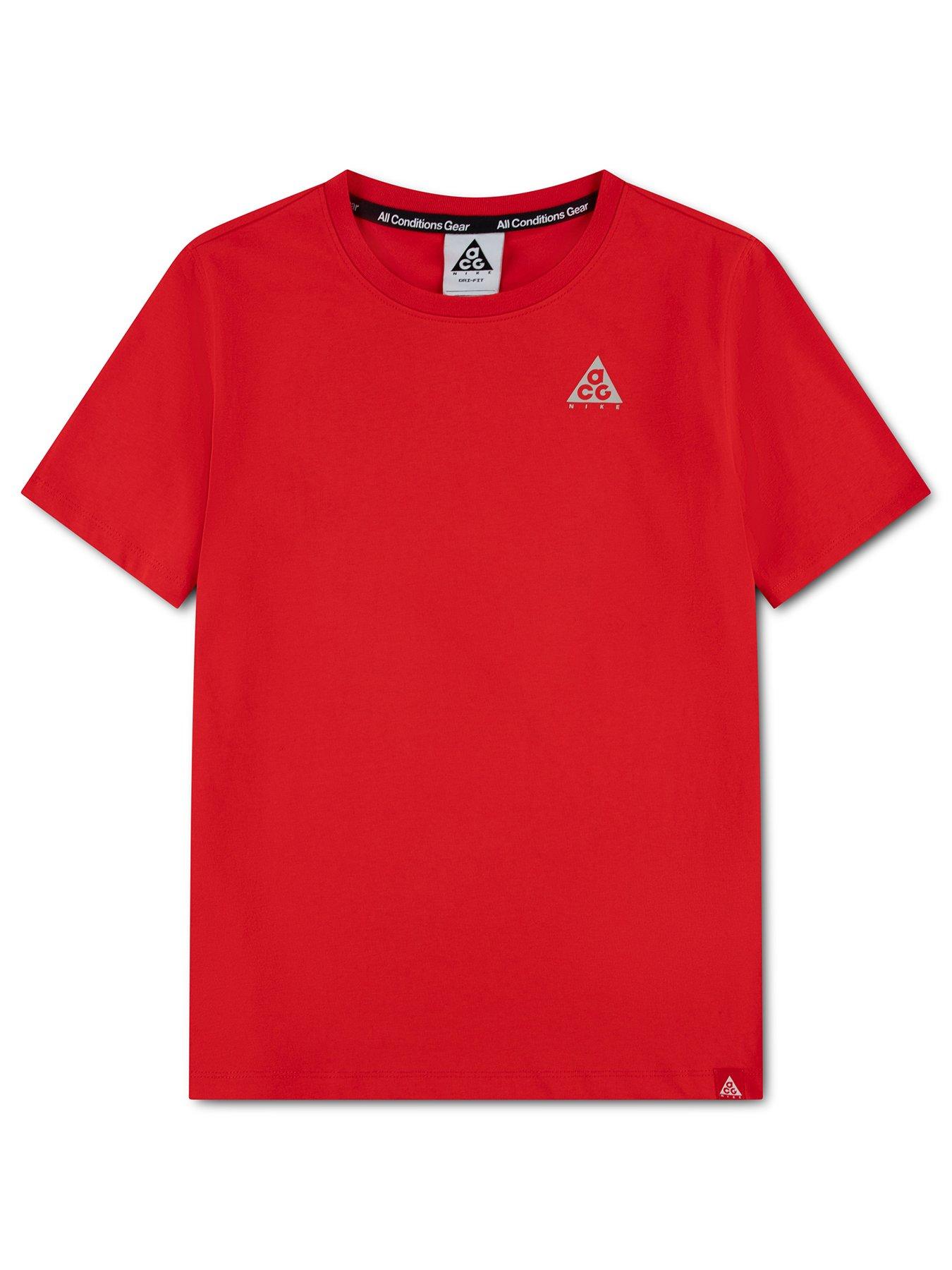 Image 1 of 4 of Nike Junior Acg Tee - Red