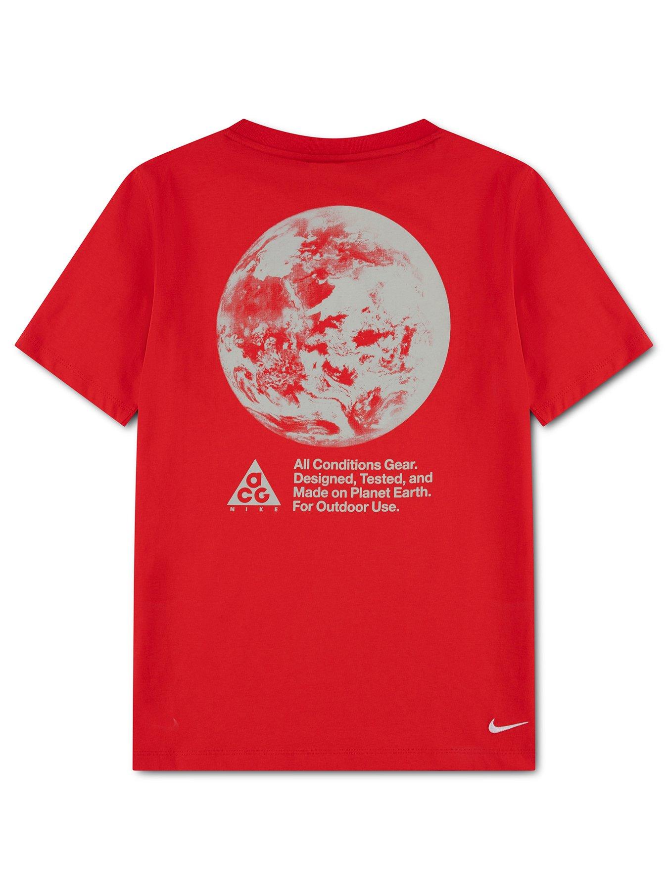 Image 2 of 4 of Nike Junior Acg Tee - Red