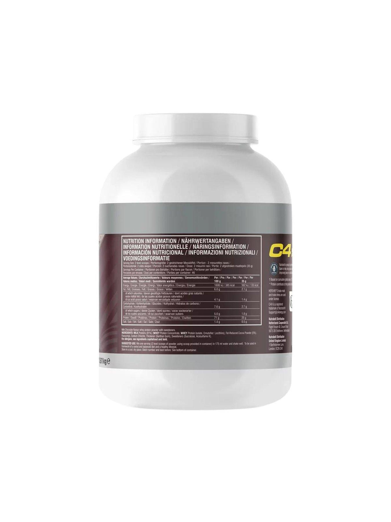 Image 2 of 3 of C4 Whey Protein - Hersheys Chocolate - 1610g