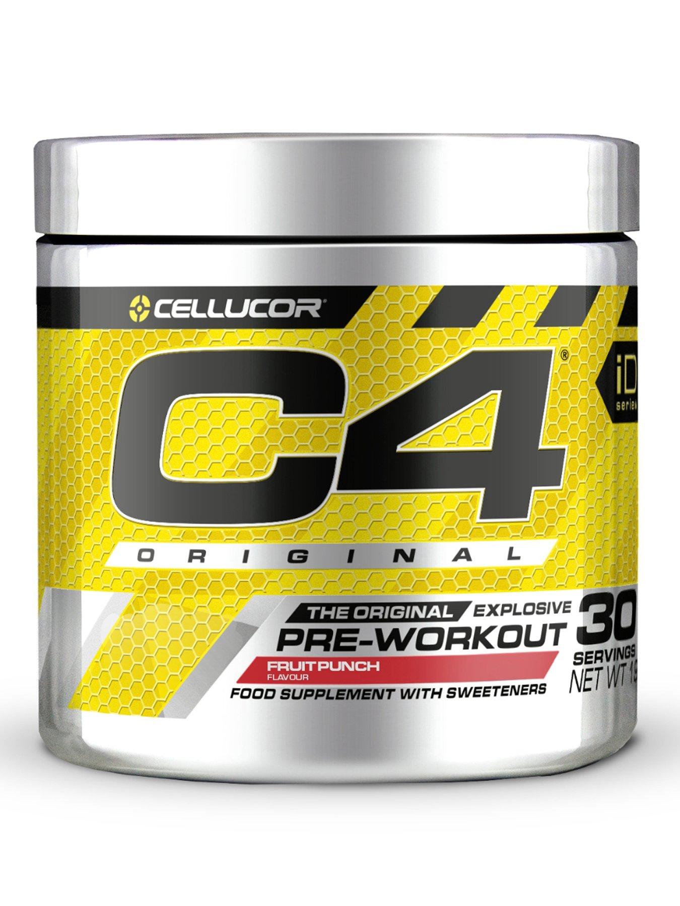 C4 C4 - Original Pre-Workout Powder - Fruit Punch - 204G