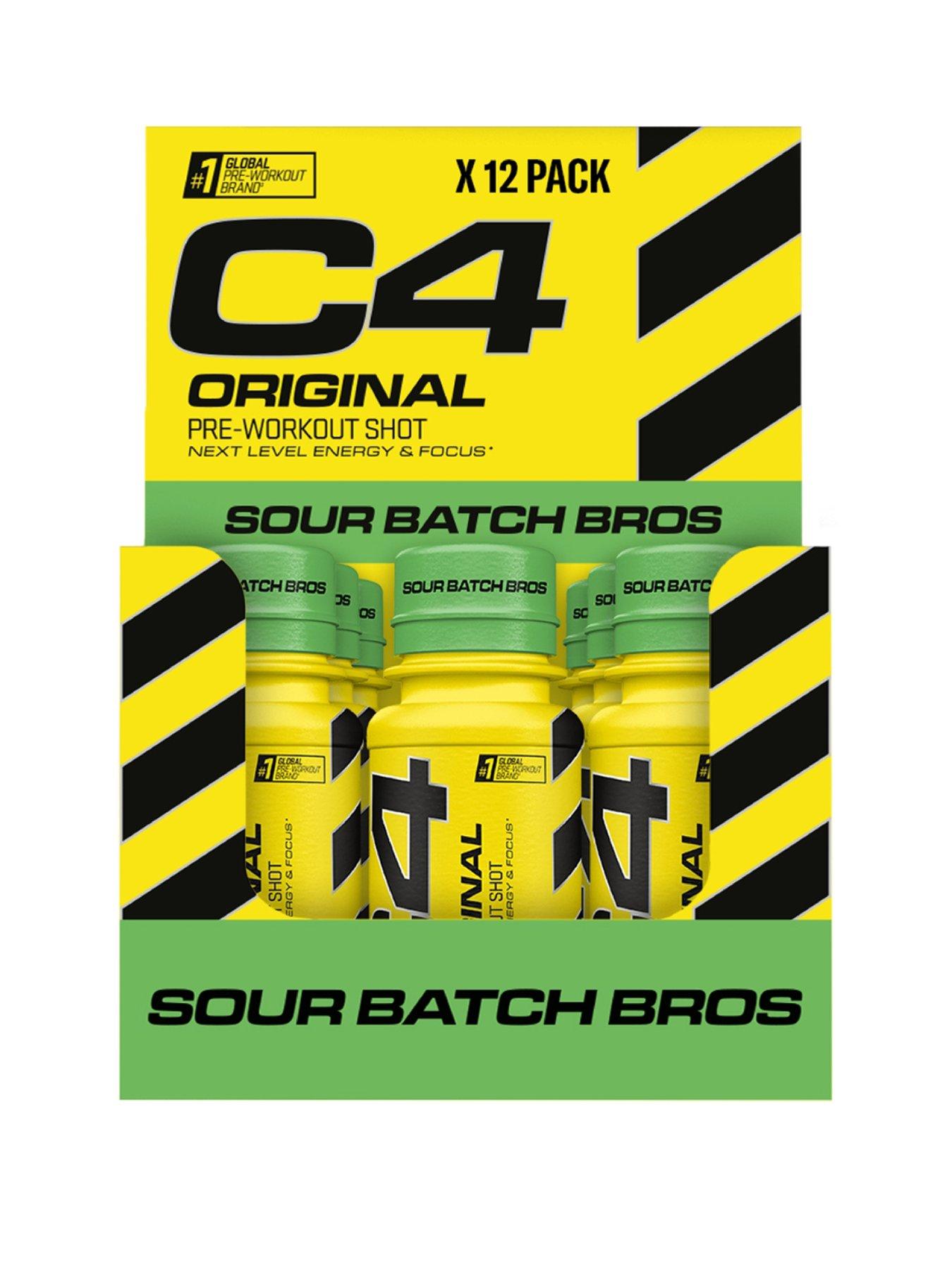 Image 1 of 3 of C4 Original Pre-Workout Shot - Sour Batch Bros - 12 x 60ml