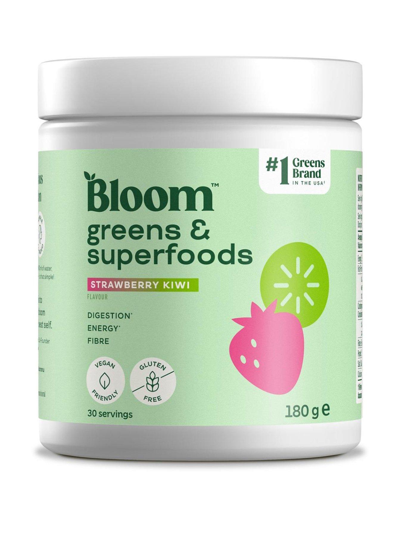 Image 1 of 3 of Bloom Greens - Strawberry Kiwi - 180g