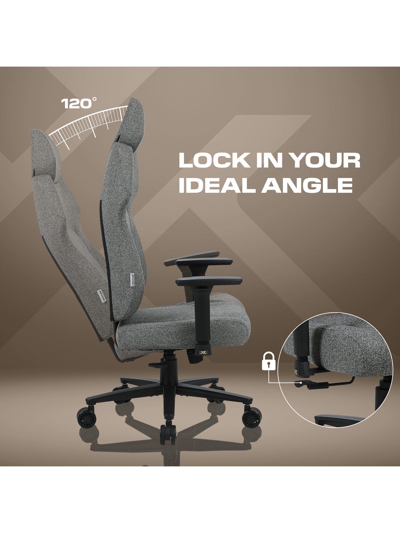 Image 3 of 7 of X Rocker Elara Executive Office Chair - Grey Marl