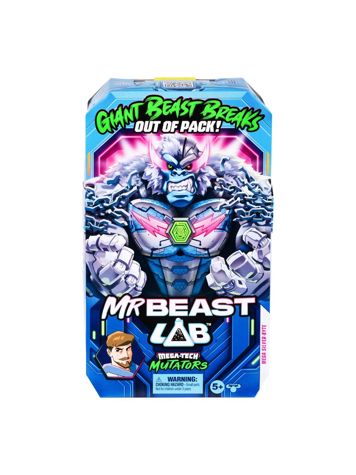 Image 5 of 7 of MR BEAST Lab Mega-Tech Mutator Breakout Silver-Byte Action Figure