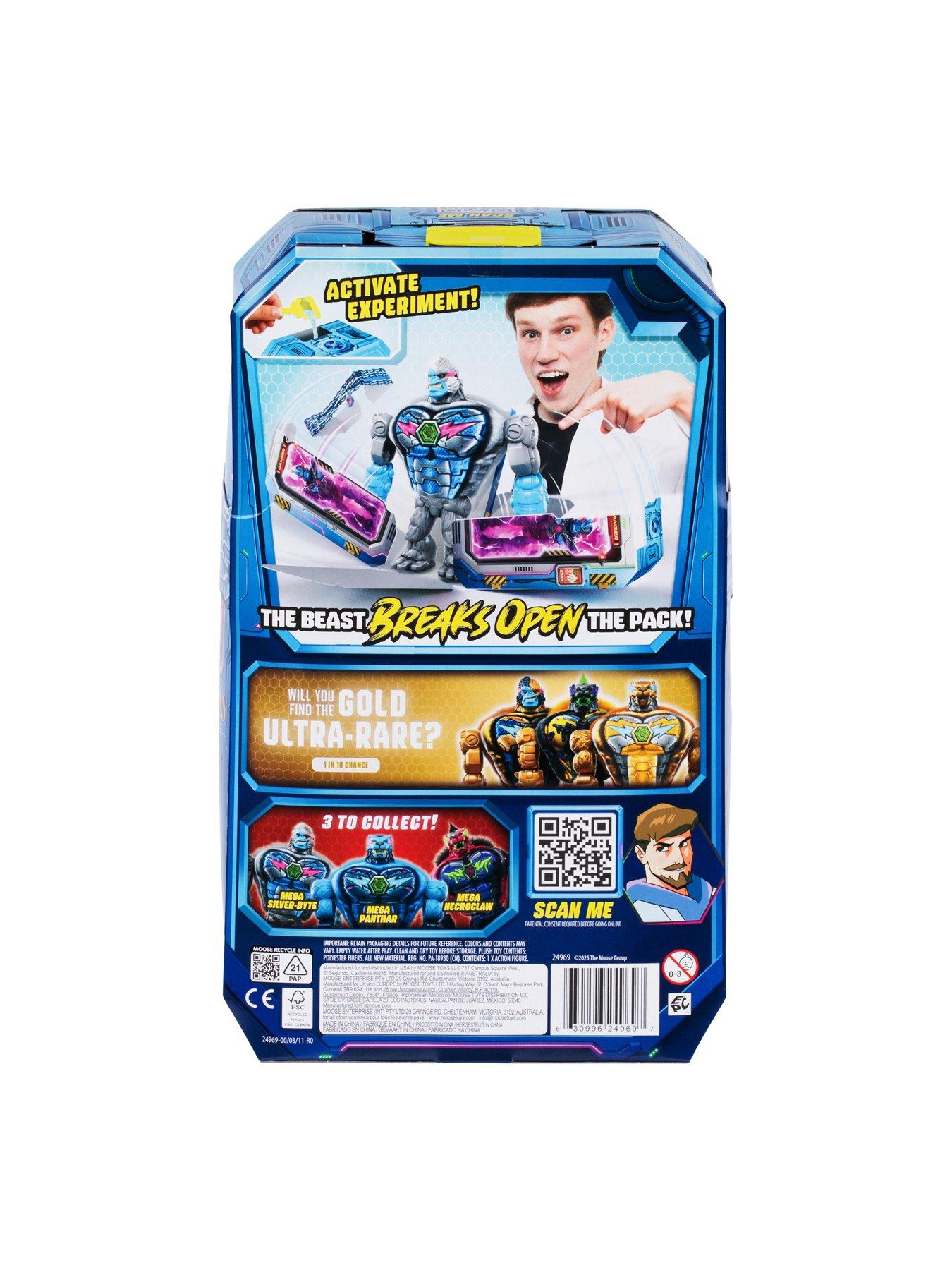 Image 6 of 7 of MR BEAST Lab Mega-Tech Mutator Breakout Silver-Byte Action Figure