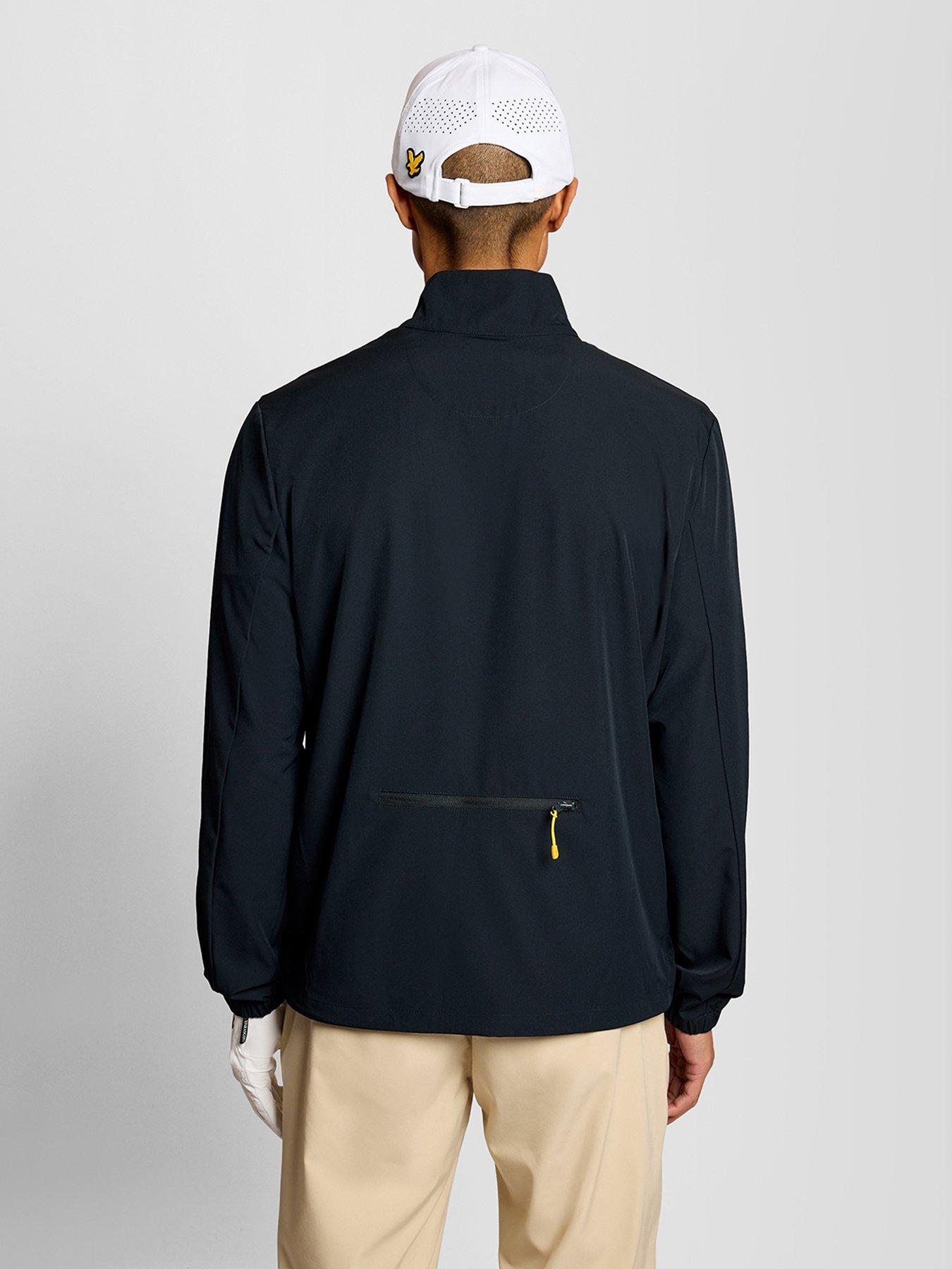 Image 2 of 4 of Lyle & Scott Golf Mens Light Weight Packable Jacket - Navy