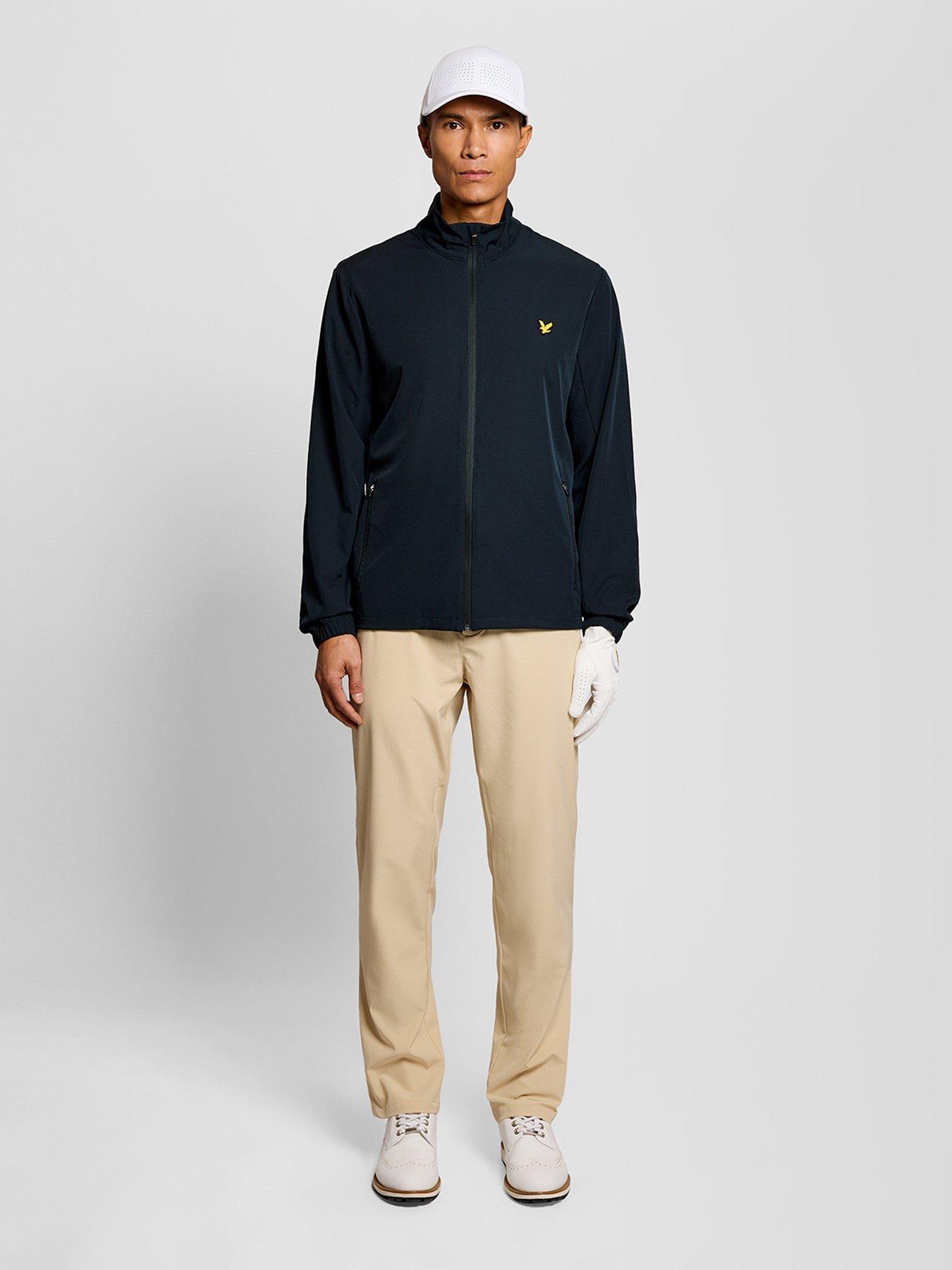 Image 3 of 4 of Lyle & Scott Golf Mens Light Weight Packable Jacket - Navy