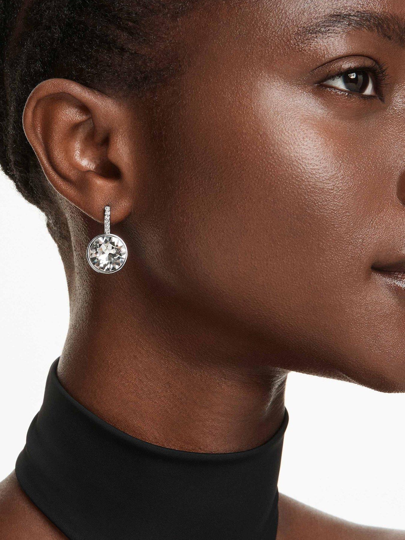 Swarovski Millenia Drop Earrings, Silver, Women