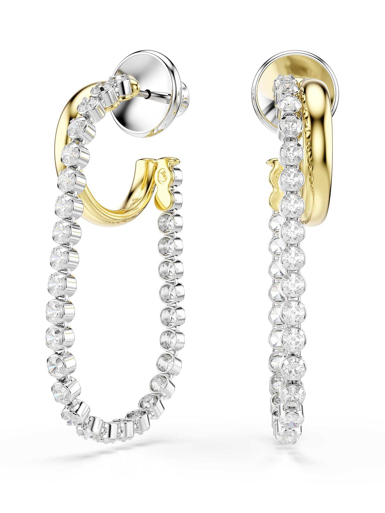 Swarovski Hyperbola Earrings, Mixed, Women