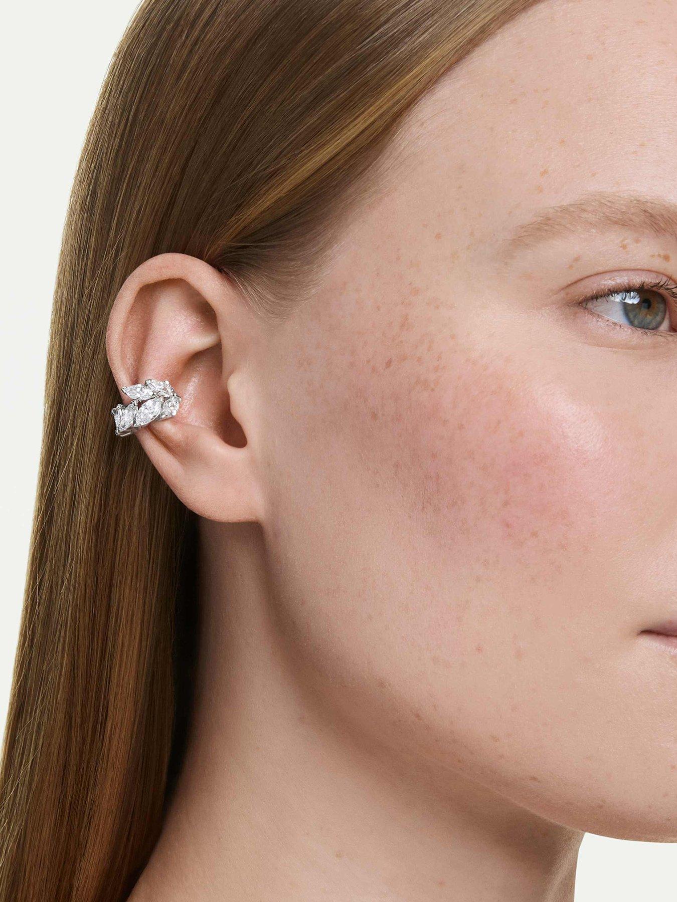 Image 1 of 5 of Swarovski Mesmera Ear Cuffs - Silver