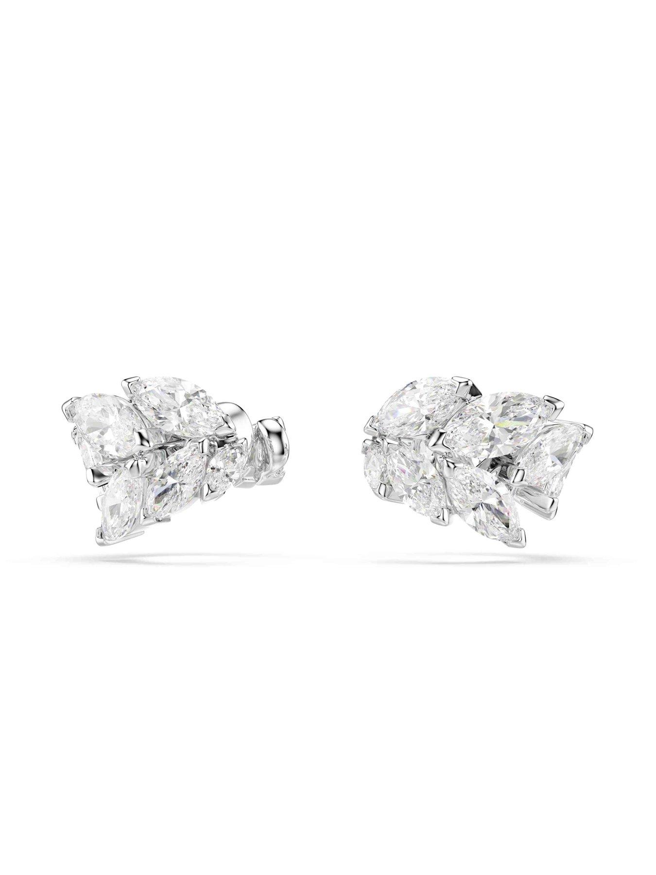 Image 2 of 5 of Swarovski Mesmera Ear Cuffs - Silver