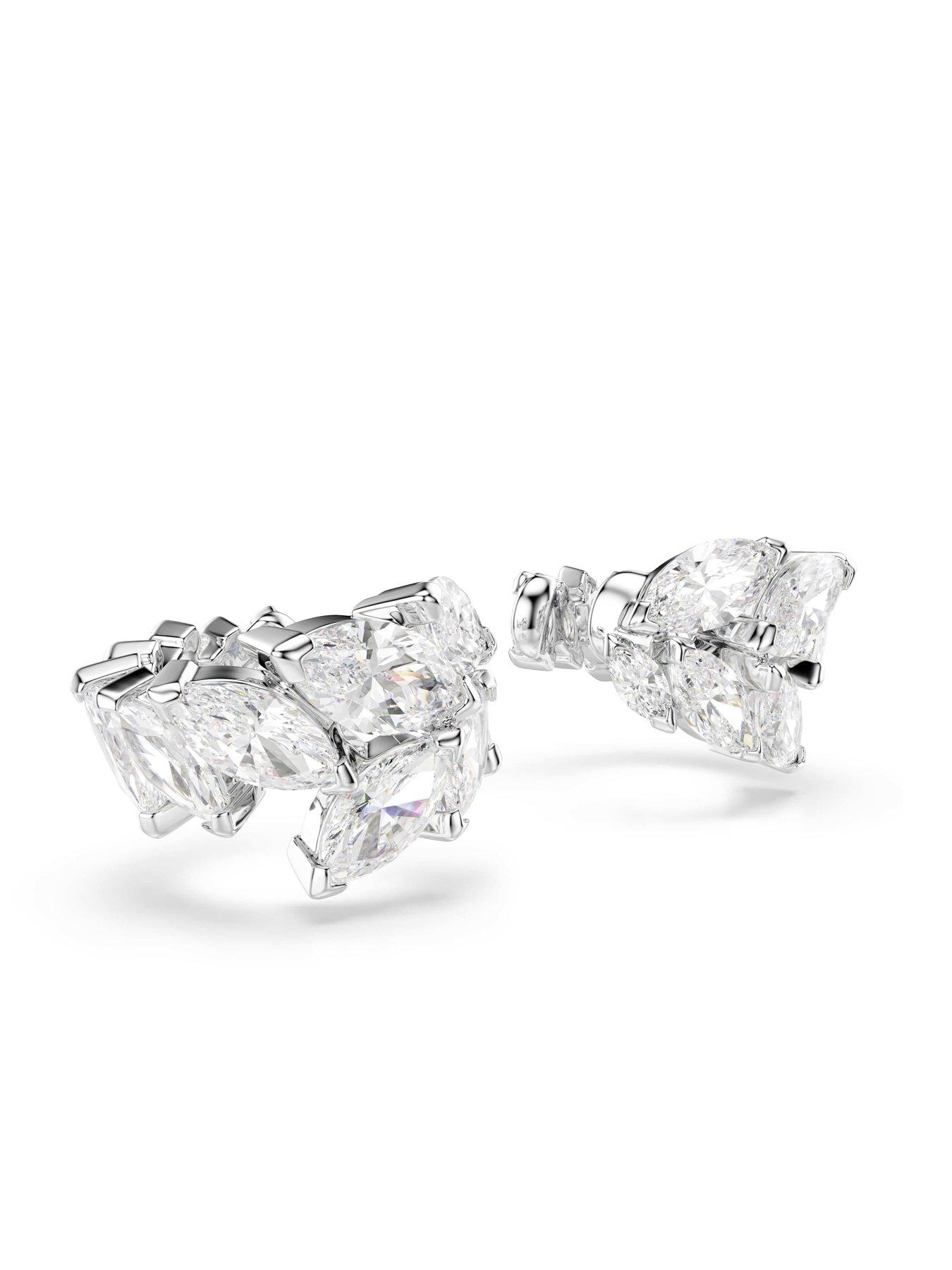 Image 3 of 5 of Swarovski Mesmera Ear Cuffs - Silver