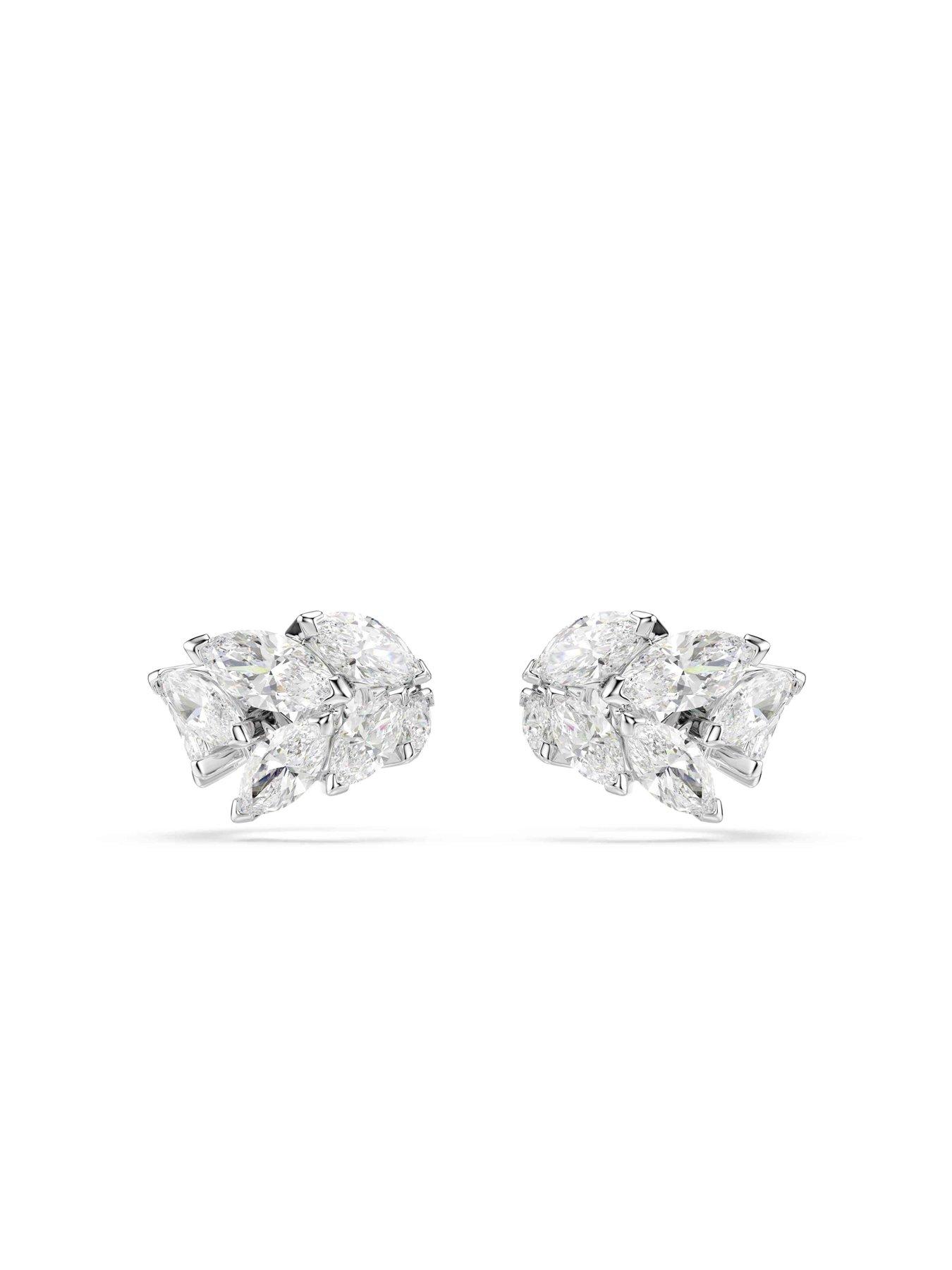 Image 5 of 5 of Swarovski Mesmera Ear Cuffs - Silver