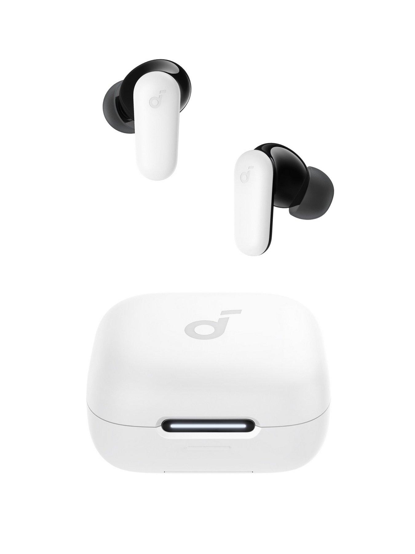Soundcore R60i Wireless Noise-Cancelling Earbuds, White