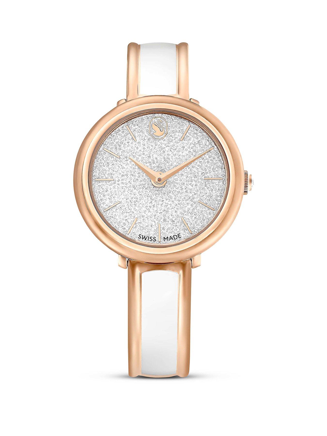 Swarovski , Watches, Female, Yellow, One Size, Crystalline Watch - Image 4