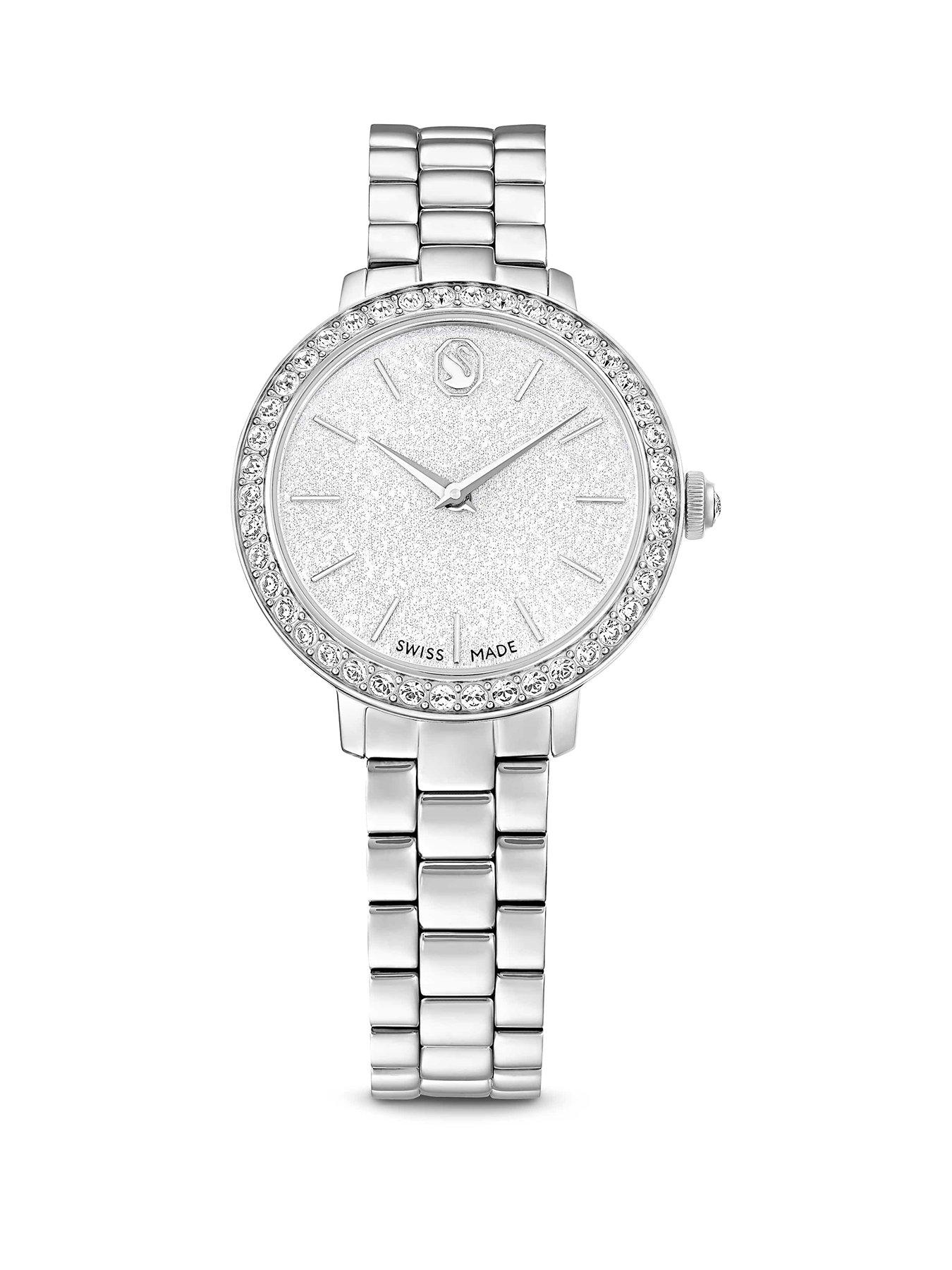 Swarovski , Watches, Female, Gray, One Size, Matrix 3-Link Watch - Image 8