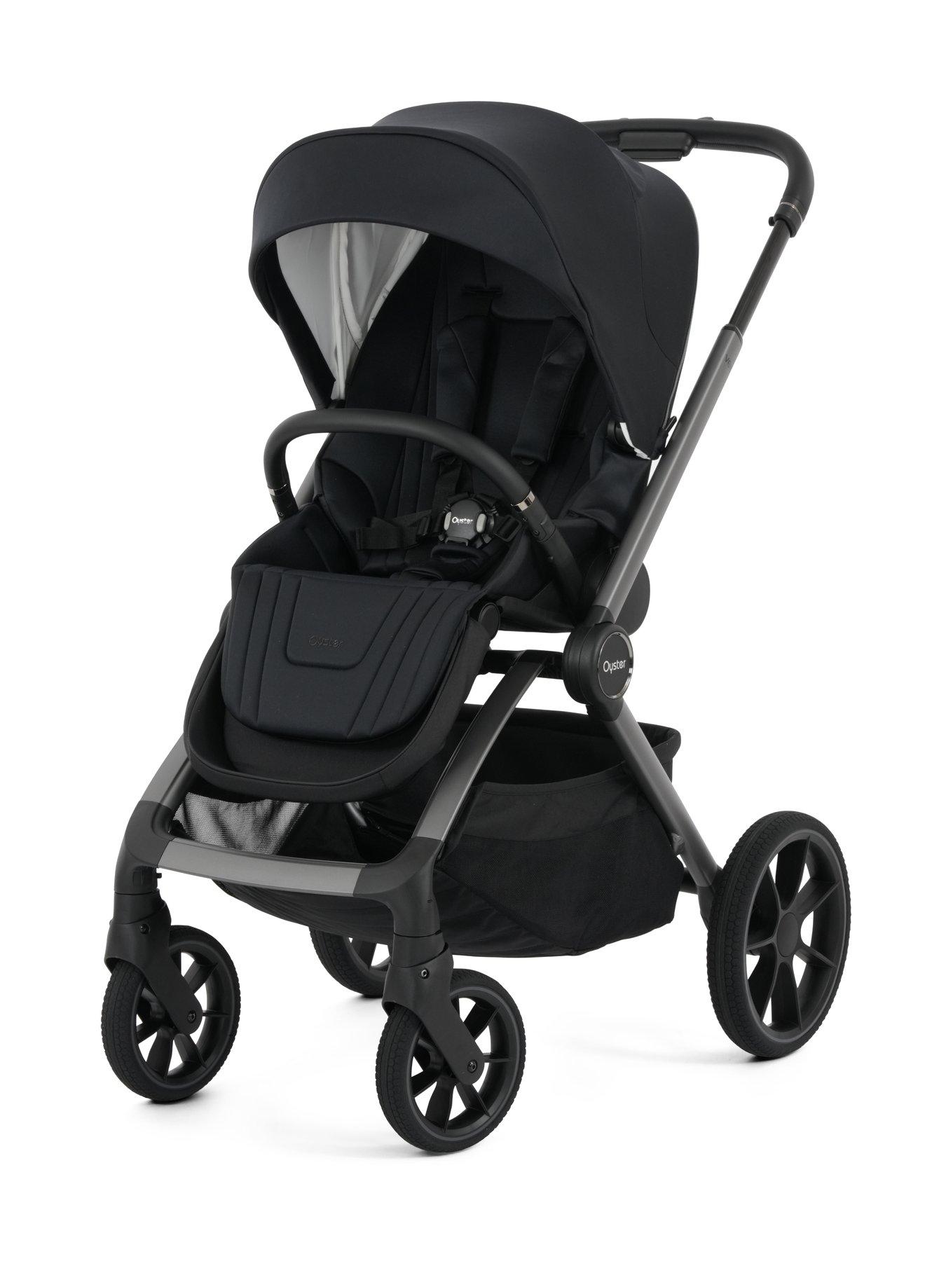 Image 2 of 7 of Oyster Vee Pushchair 360 Spin Bundle - Liquorice