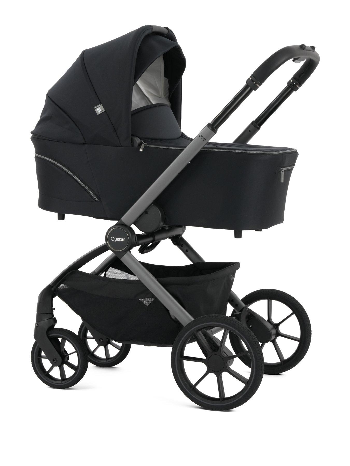 Image 3 of 7 of Oyster Vee Pushchair 360 Spin Bundle - Liquorice