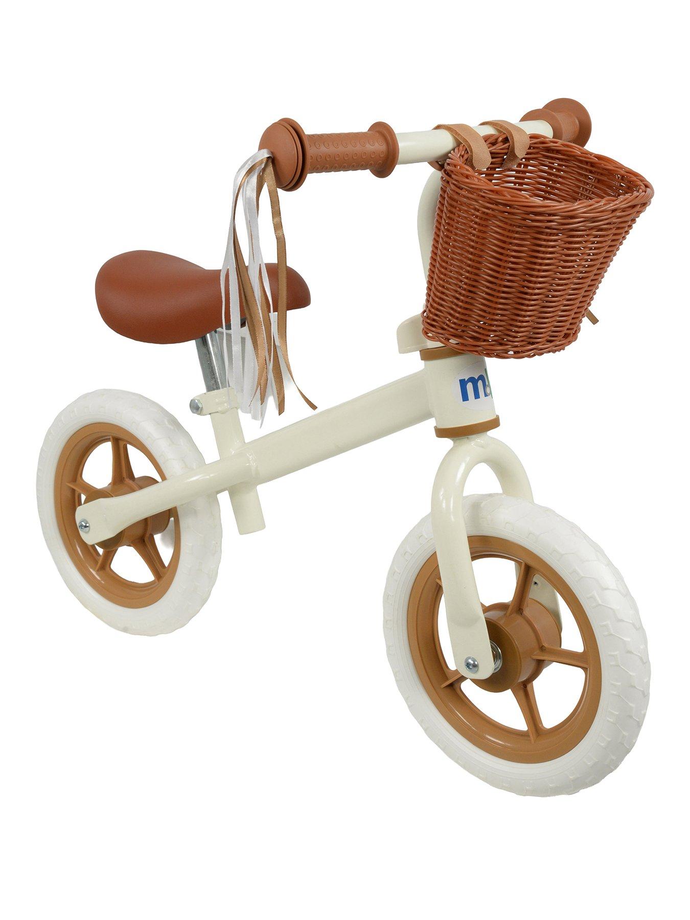 MoVe 10" Balance Bike With Basket And Tassels