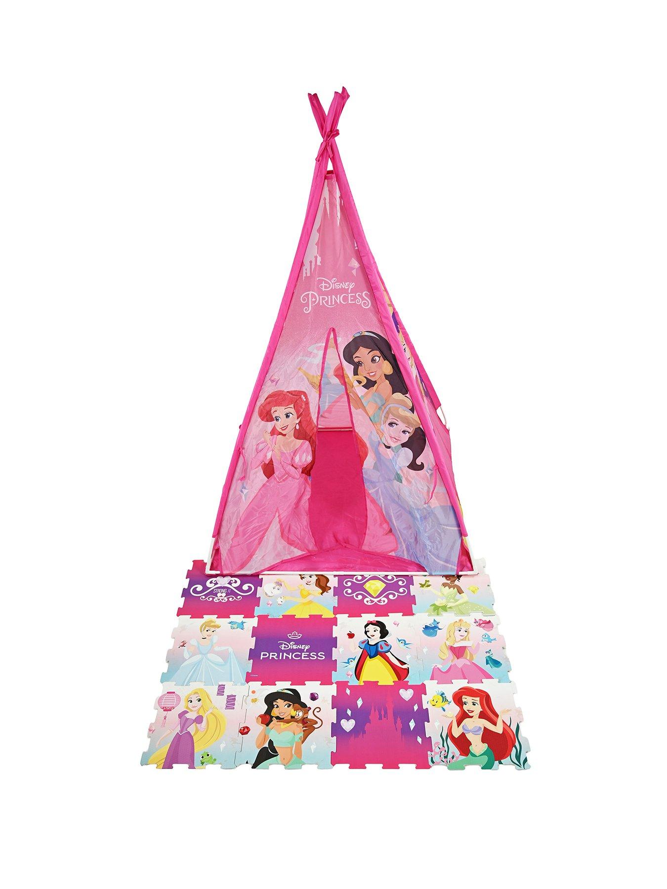 Disney Princess Play Mat  &  Play Tent Bundle - New