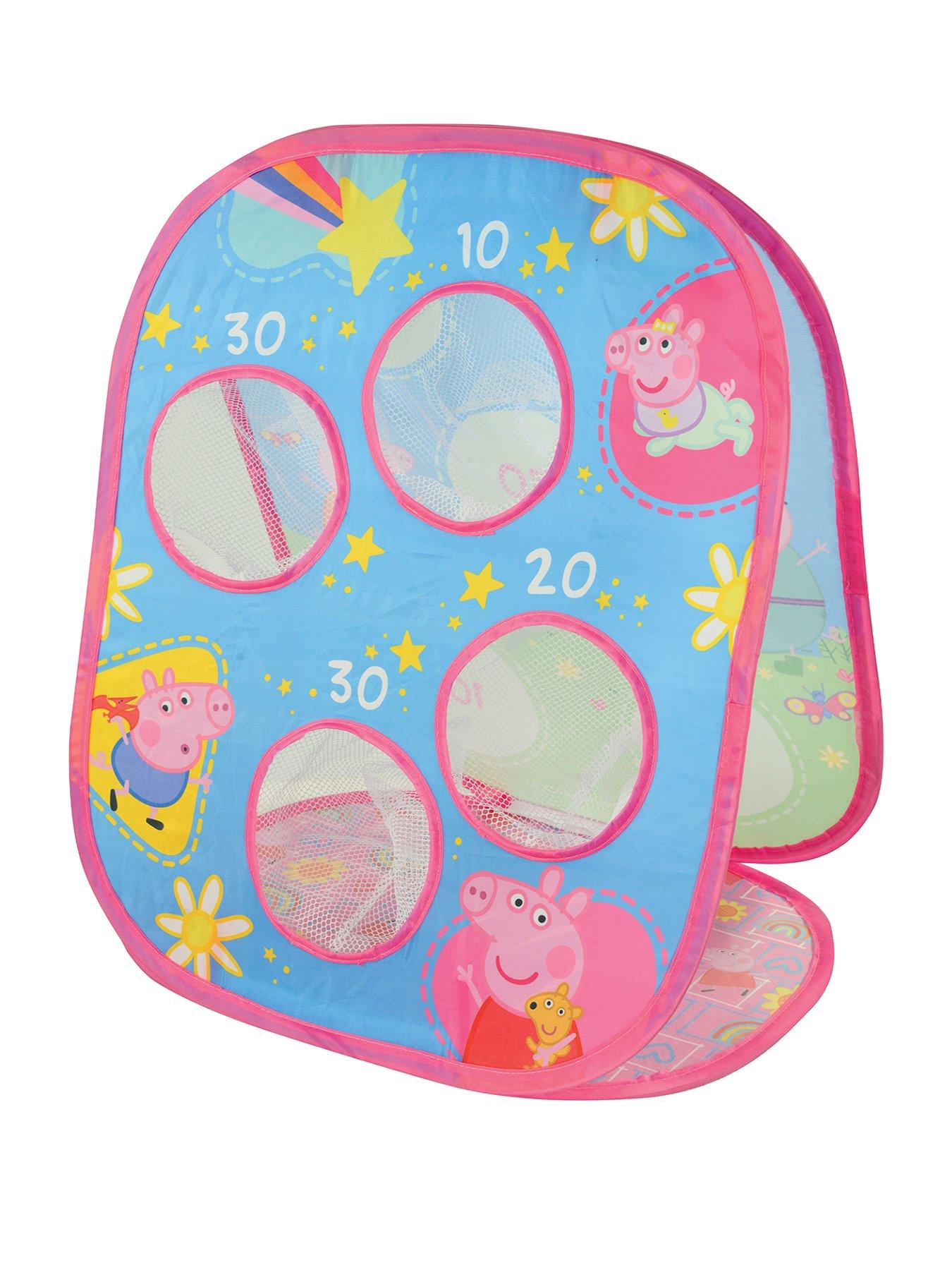 Image 1 of 5 of Peppa Pig Peppa Quick Up Bean Bag Toss &amp; Target Shot