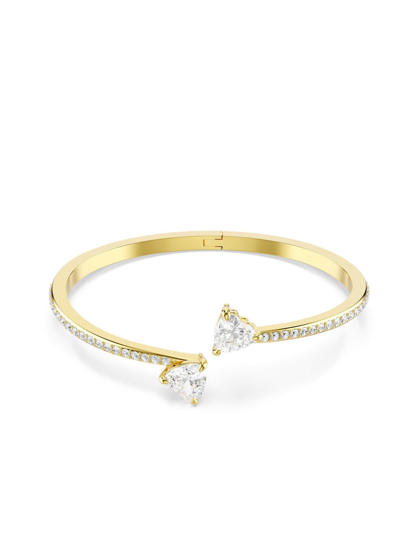 Image 2 of 5 of Swarovski Mesmera Bangle - Gold