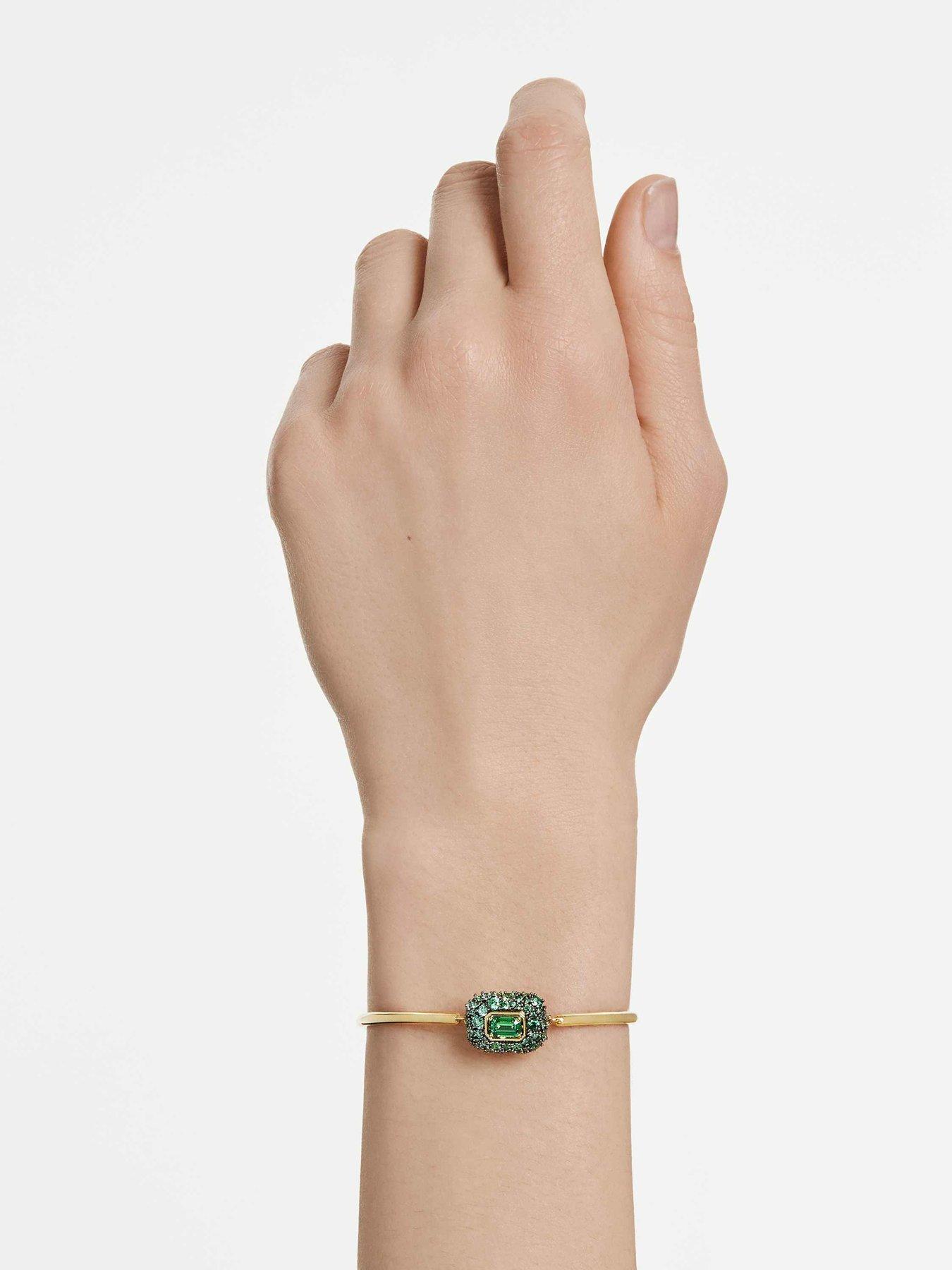 Image 2 of 5 of Swarovski Sublima Bangle - Gold