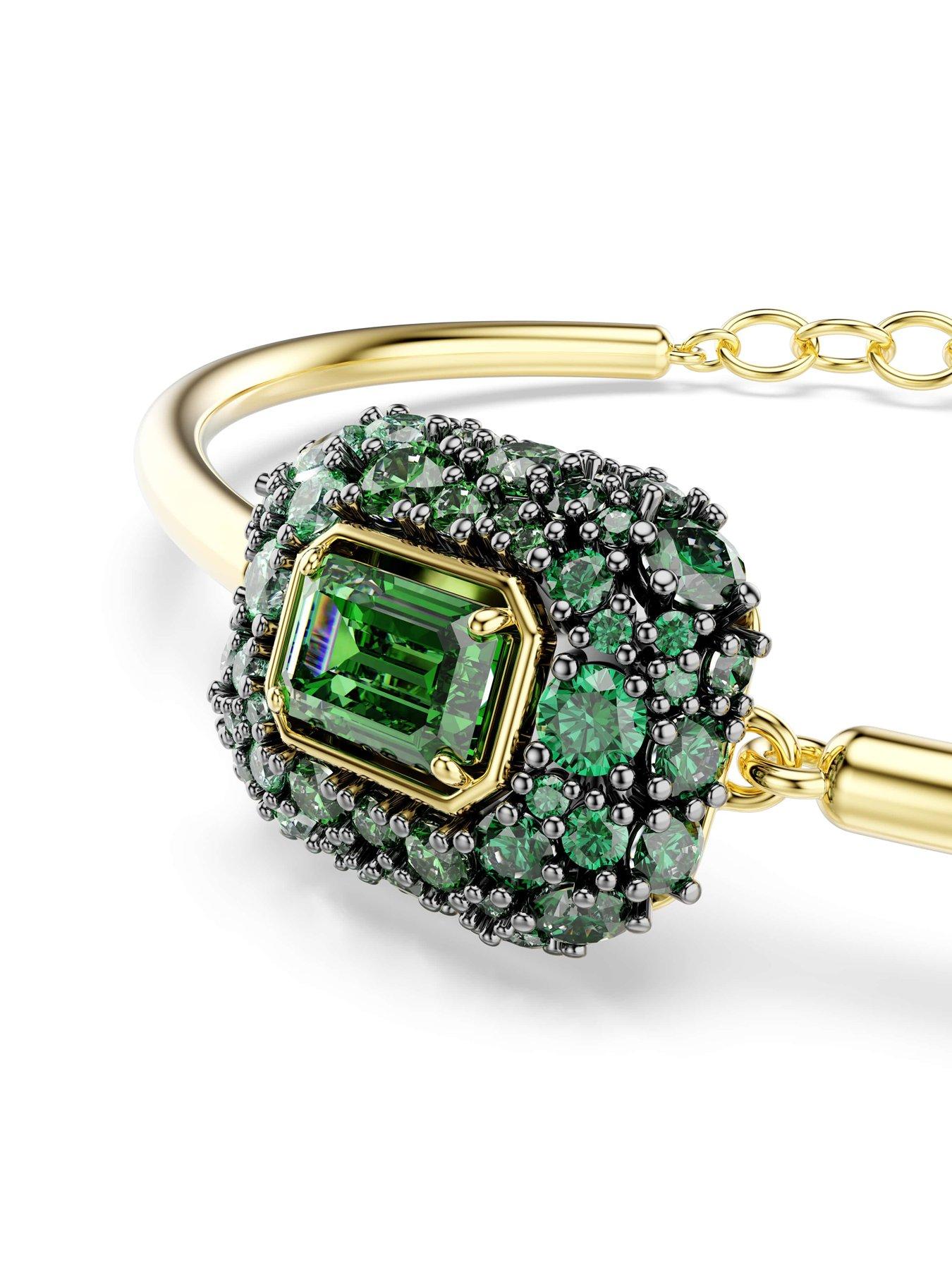 Image 3 of 5 of Swarovski Sublima Bangle - Gold