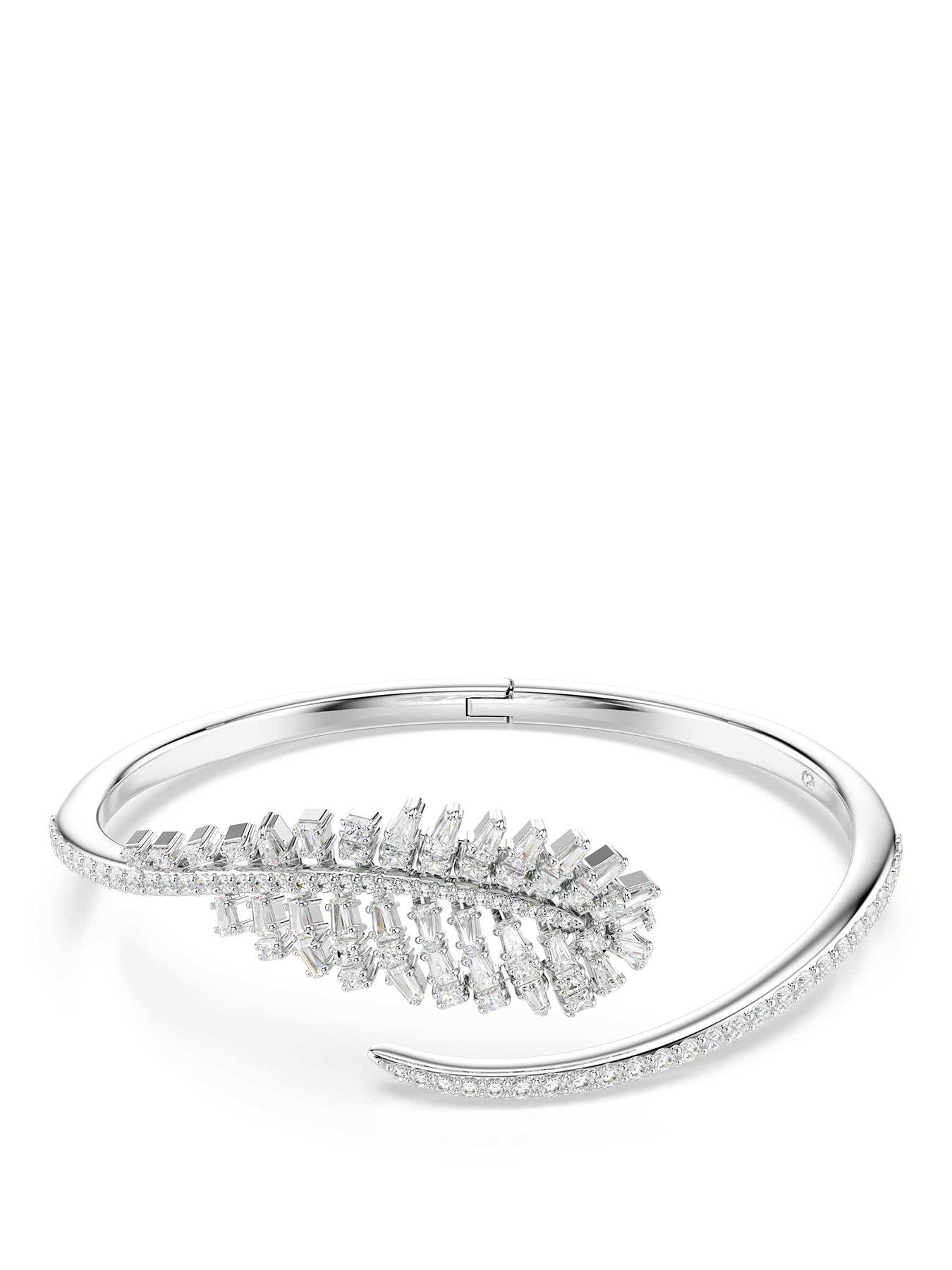 Swarovski Vienna Bangle - Silver