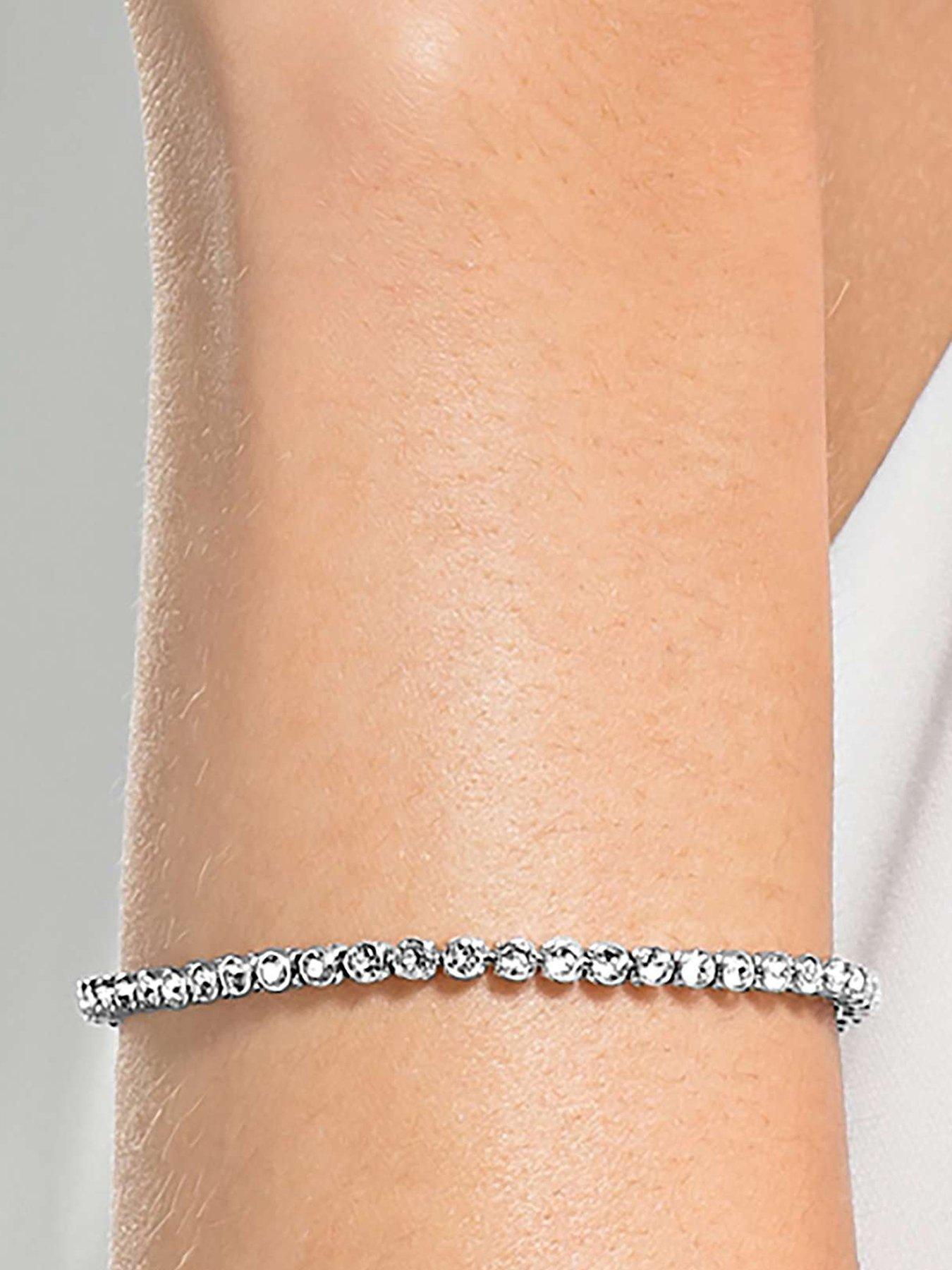 Swarovski Imber Emily Tennis Bracelet - Silver