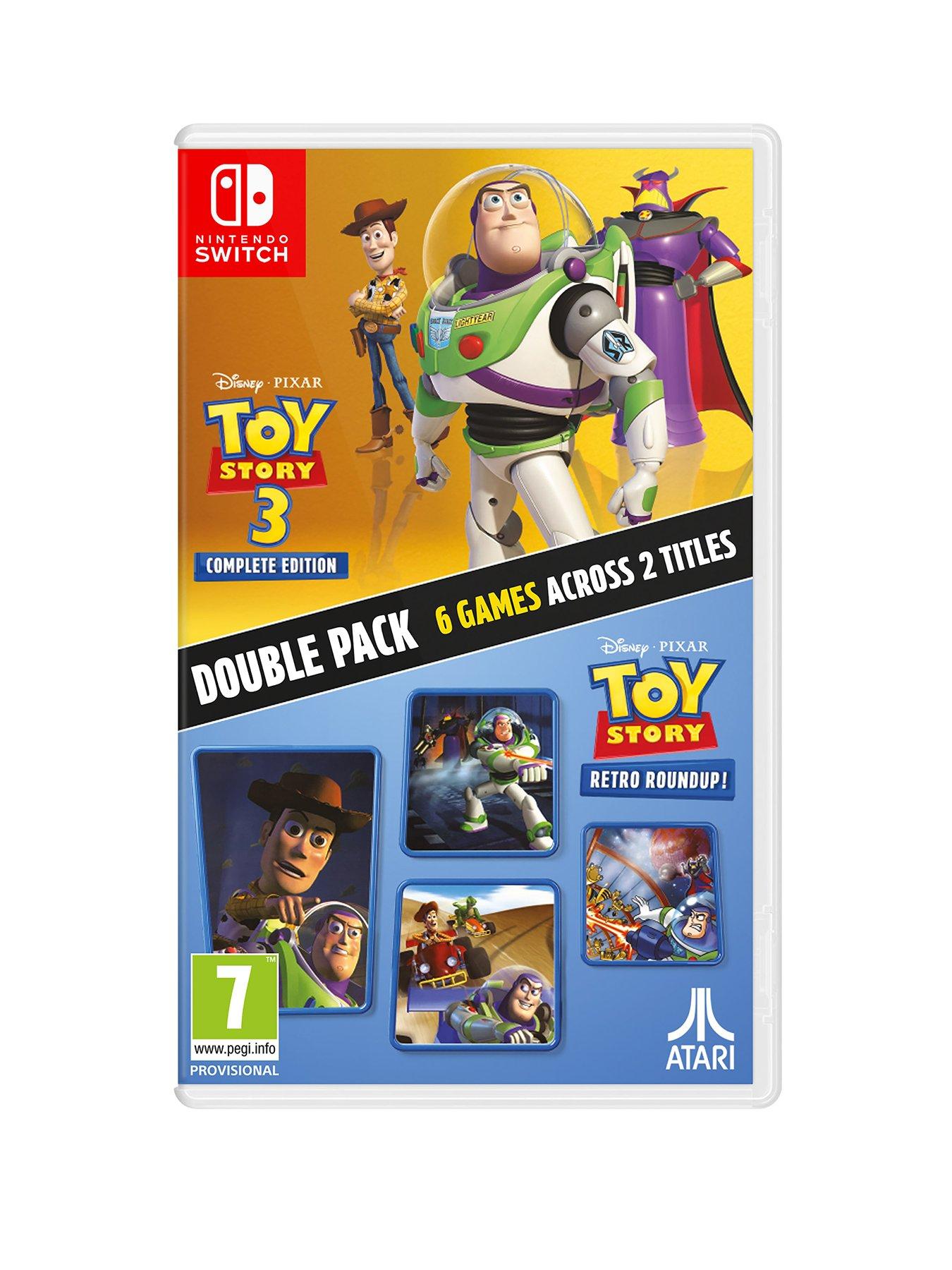 Image 1 of 8 of Nintendo Toy Story: Retro Roundup! + Toy Story 3 Complete Edition Double Pack - Nintendo&nbsp;Switch