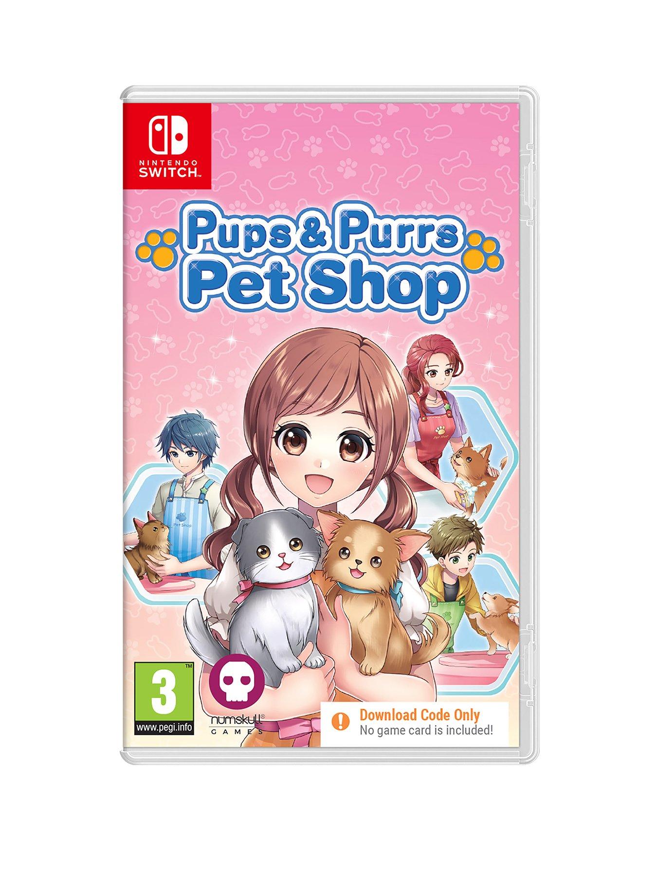 Image 1 of 7 of Nintendo Pups &amp; Purrs Pet Shop - Nintendo Switch (Code in Box)