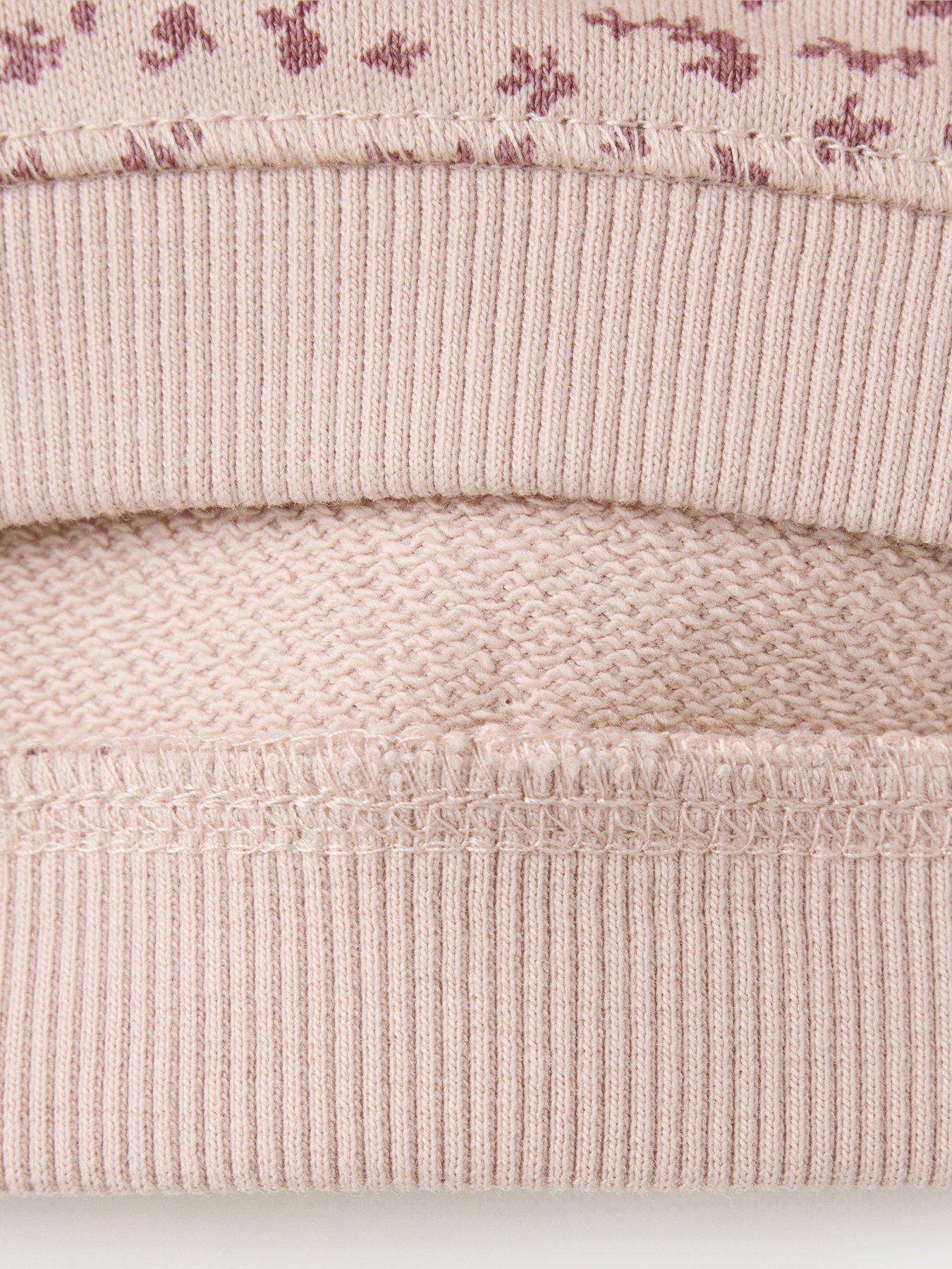 Image 4 of 4 of Mango Baby Girls Floral Co-ord Sweat - Pink