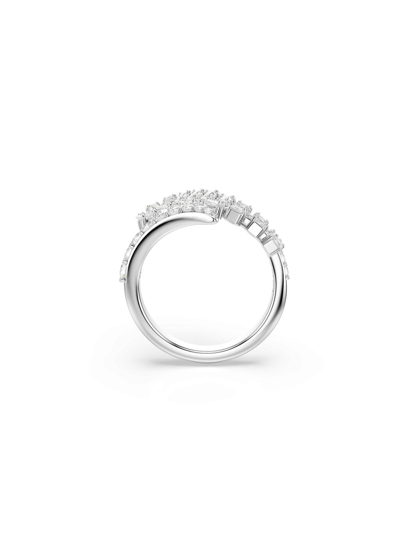 Image 4 of 5 of Swarovski Vienna Open Ring - Silver